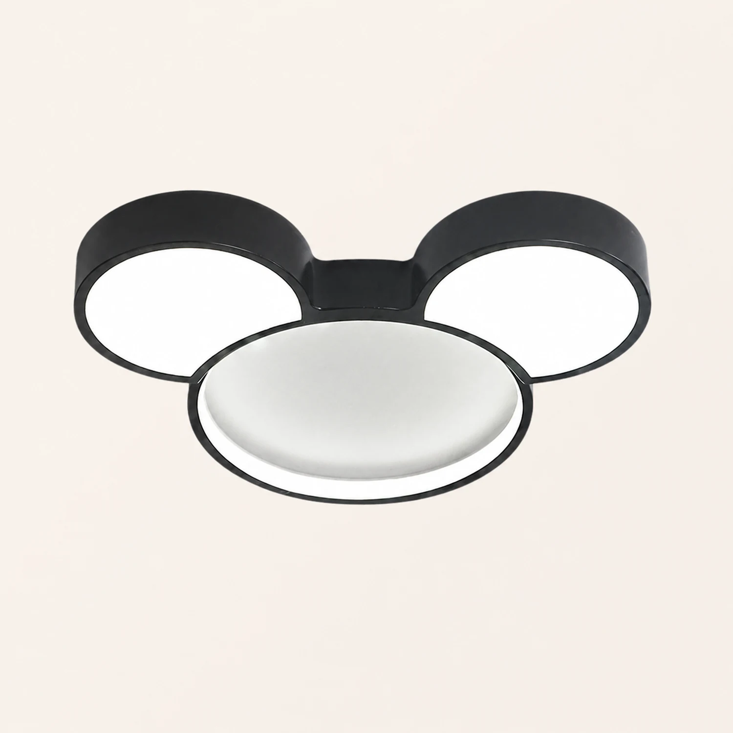 Freja Cartoon Mouse Flush Mount Ceiling Light, 2 Style - Lumpaz