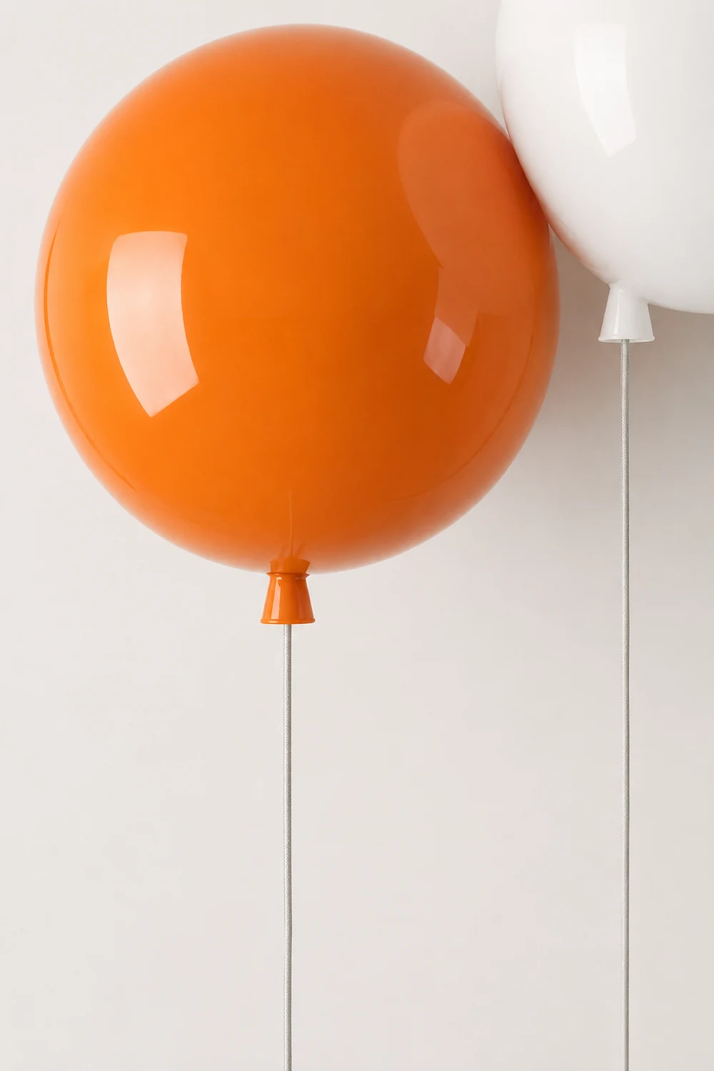 Fateh Glossiness Ceiling Light Balloon Flush Mount Ceiling Light, Bedroom - Lumpaz