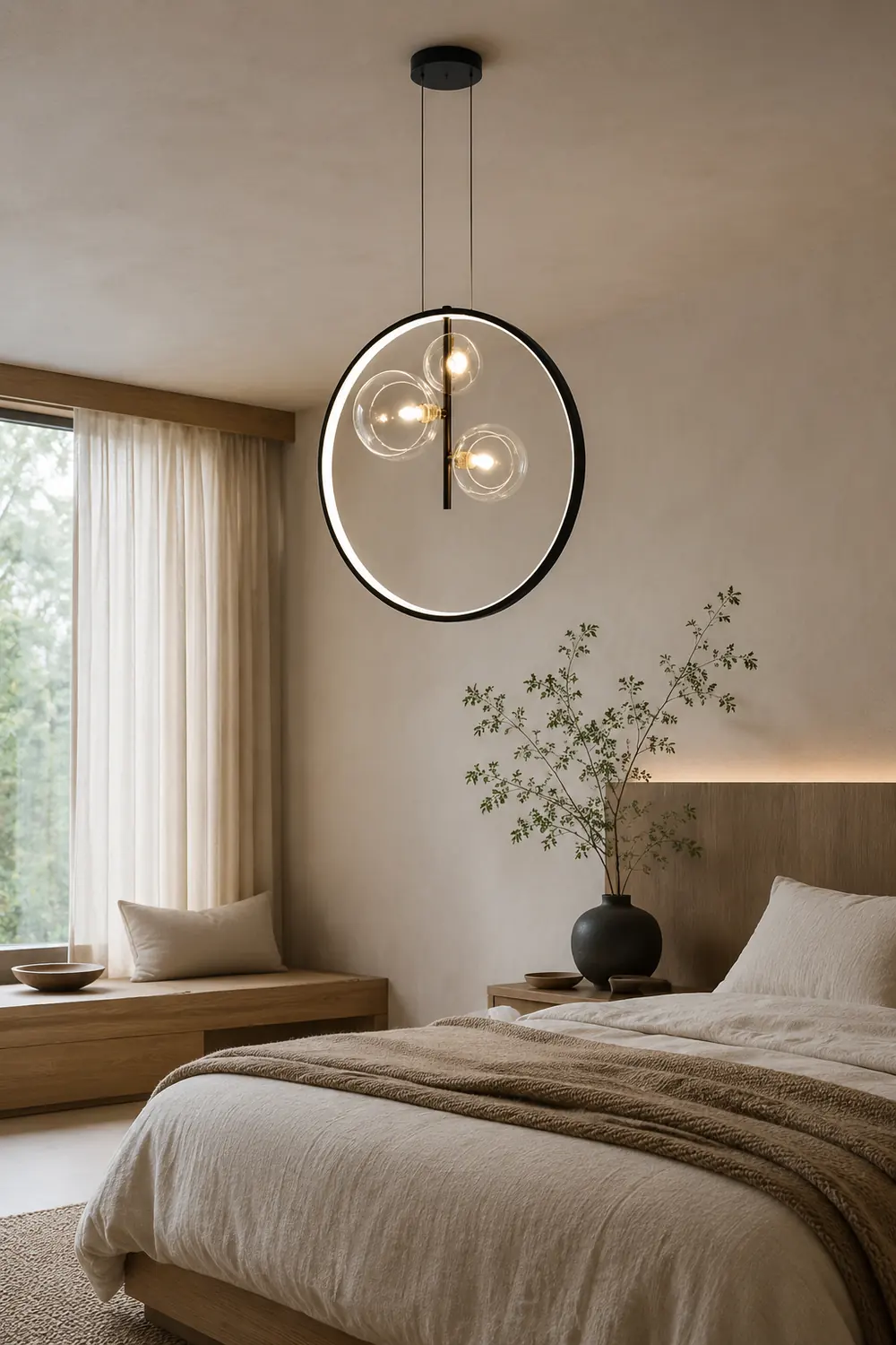Nordic Glass Bubbles LED Modern Pendant Light For Dining Room - Lumpaz