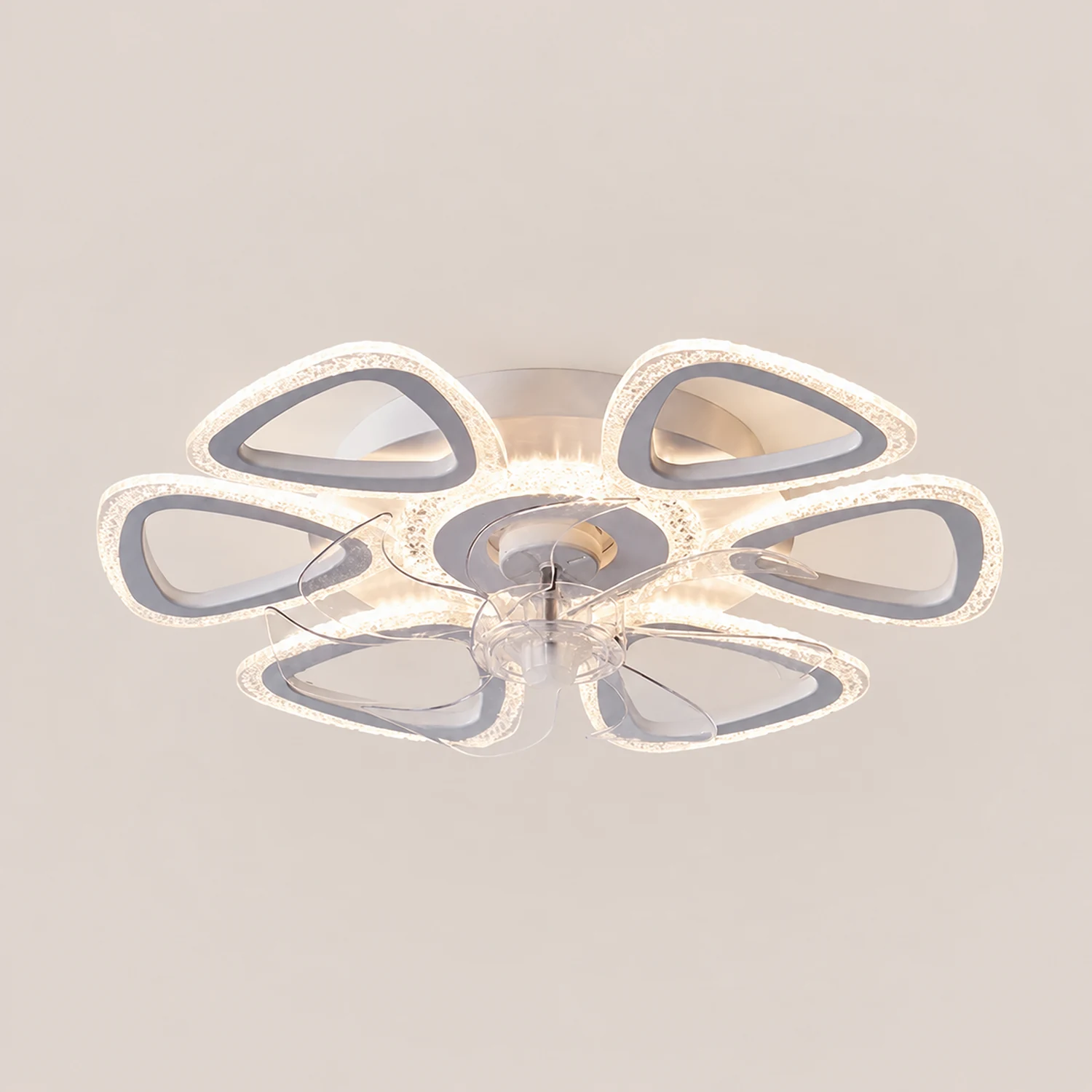 Hana Ceiling Fan with Light, 8 Style - Lumpaz