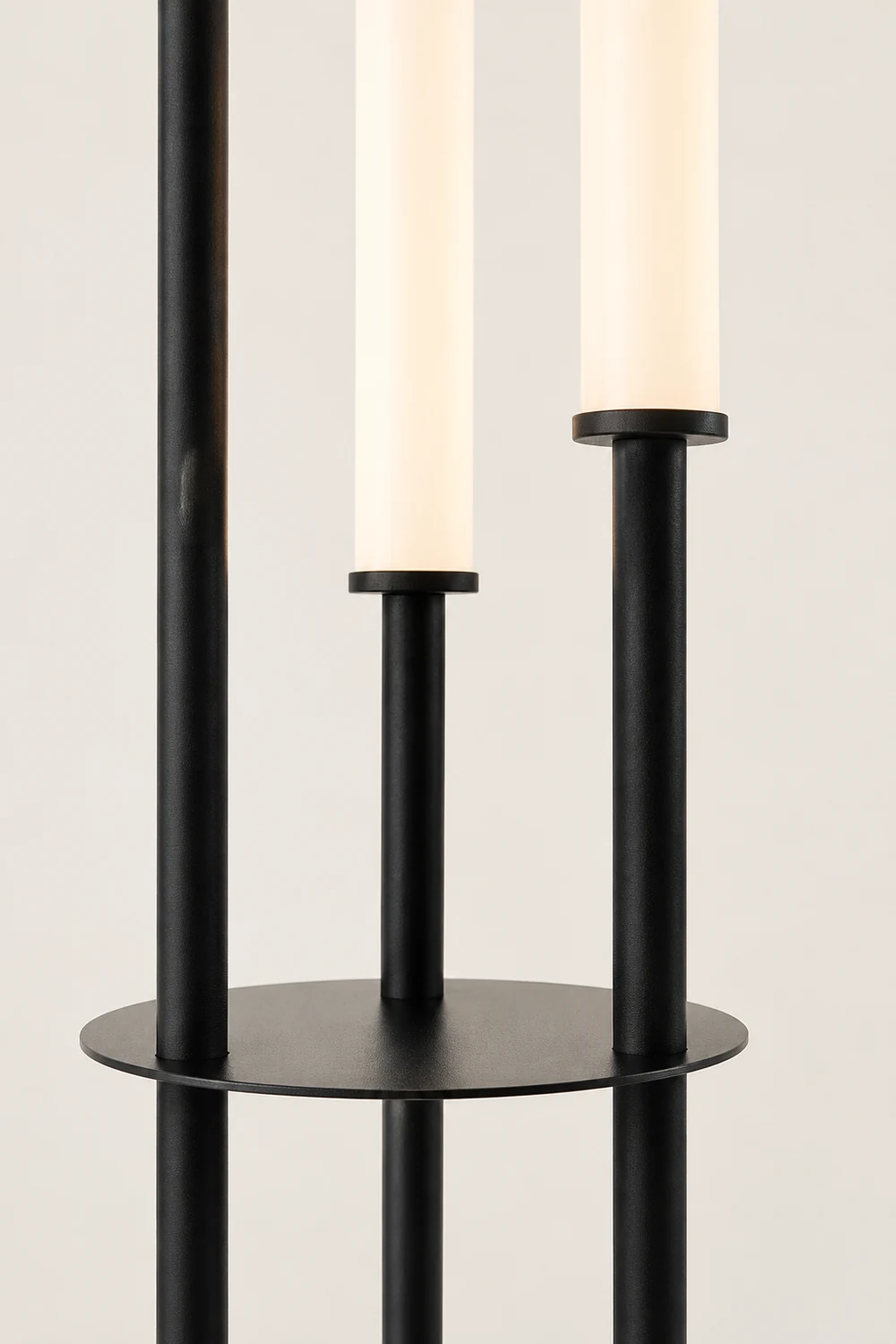 Eryn Modern 3 head Black Metal Arcylic Floor Lamp - Lumpaz