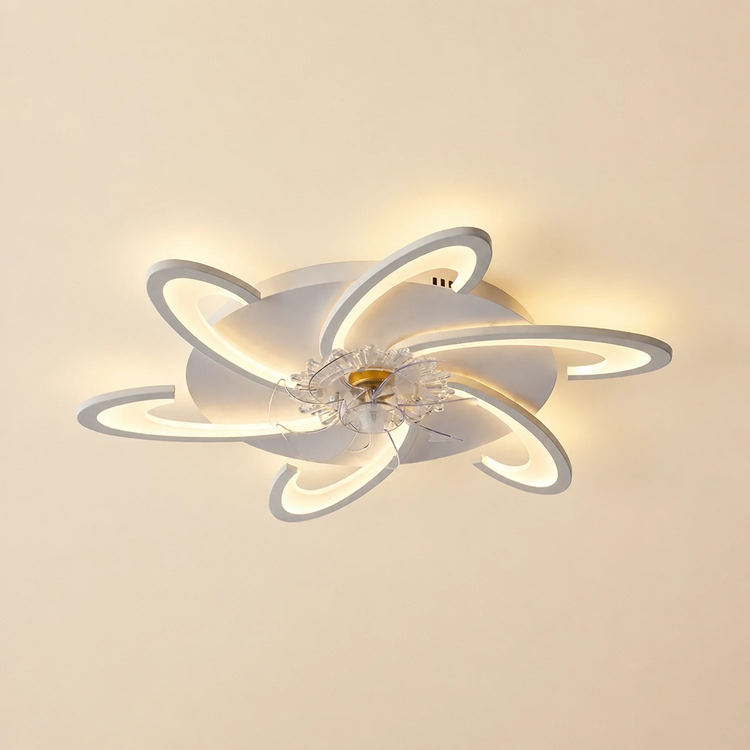 Hana Ceiling Fan with Light, 8 Style - Lumpaz