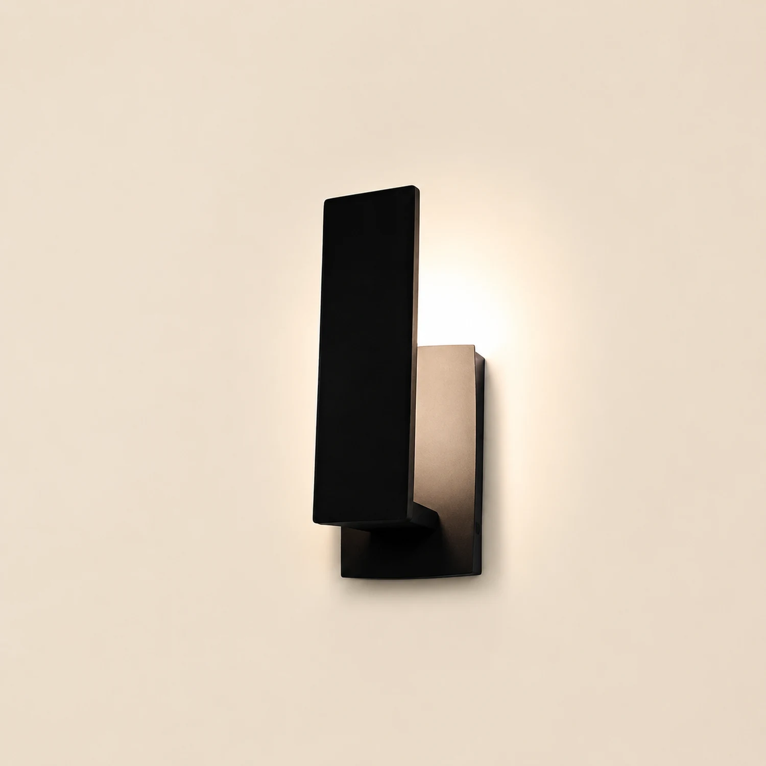 Waterproof Minimalist Aluminum LED Black Modern Outdoor Wall Light - Lumpaz