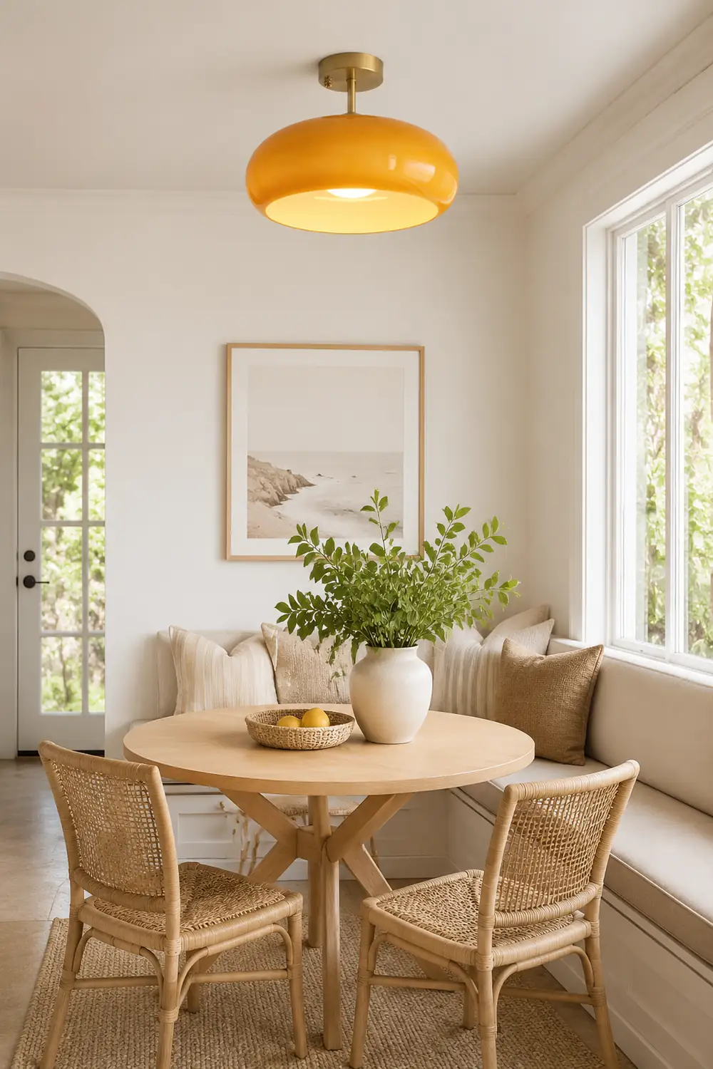 Hailie Modern Designer Round Flush Mount Ceiling Light - Lumpaz