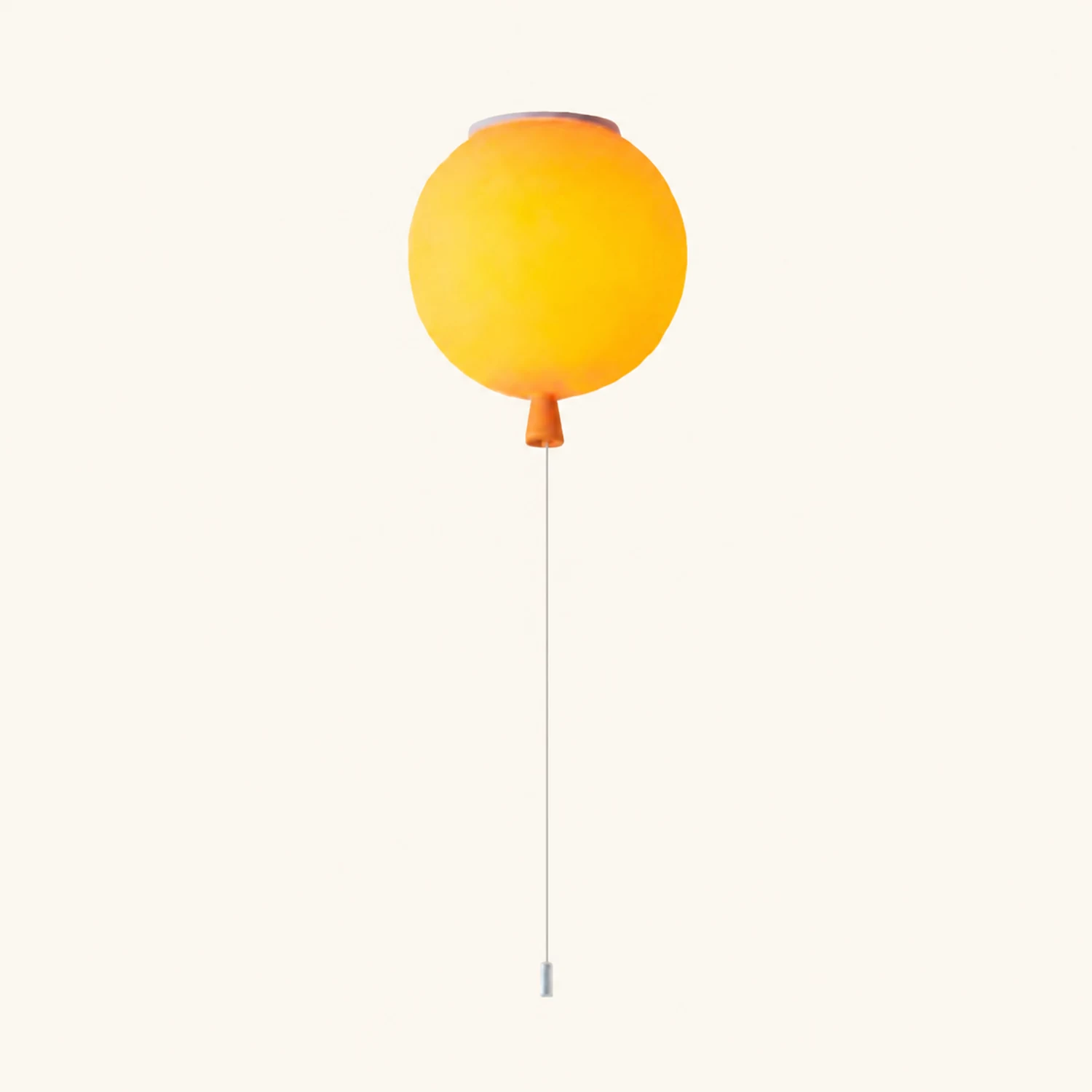 Fateh Frosted Balloon Flush Mount Ceiling Light for Children's Room - Lumpaz