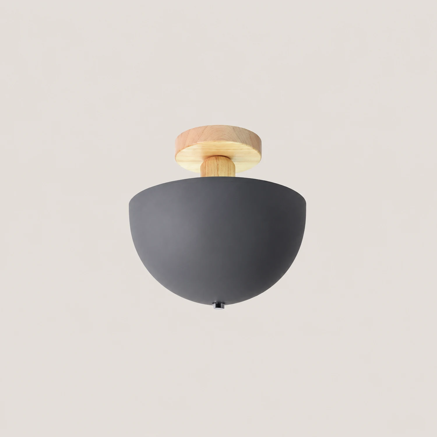 Ozawa Modern LED Ceiling Light Fixtures Wood/Metal Living Room - Lumpaz
