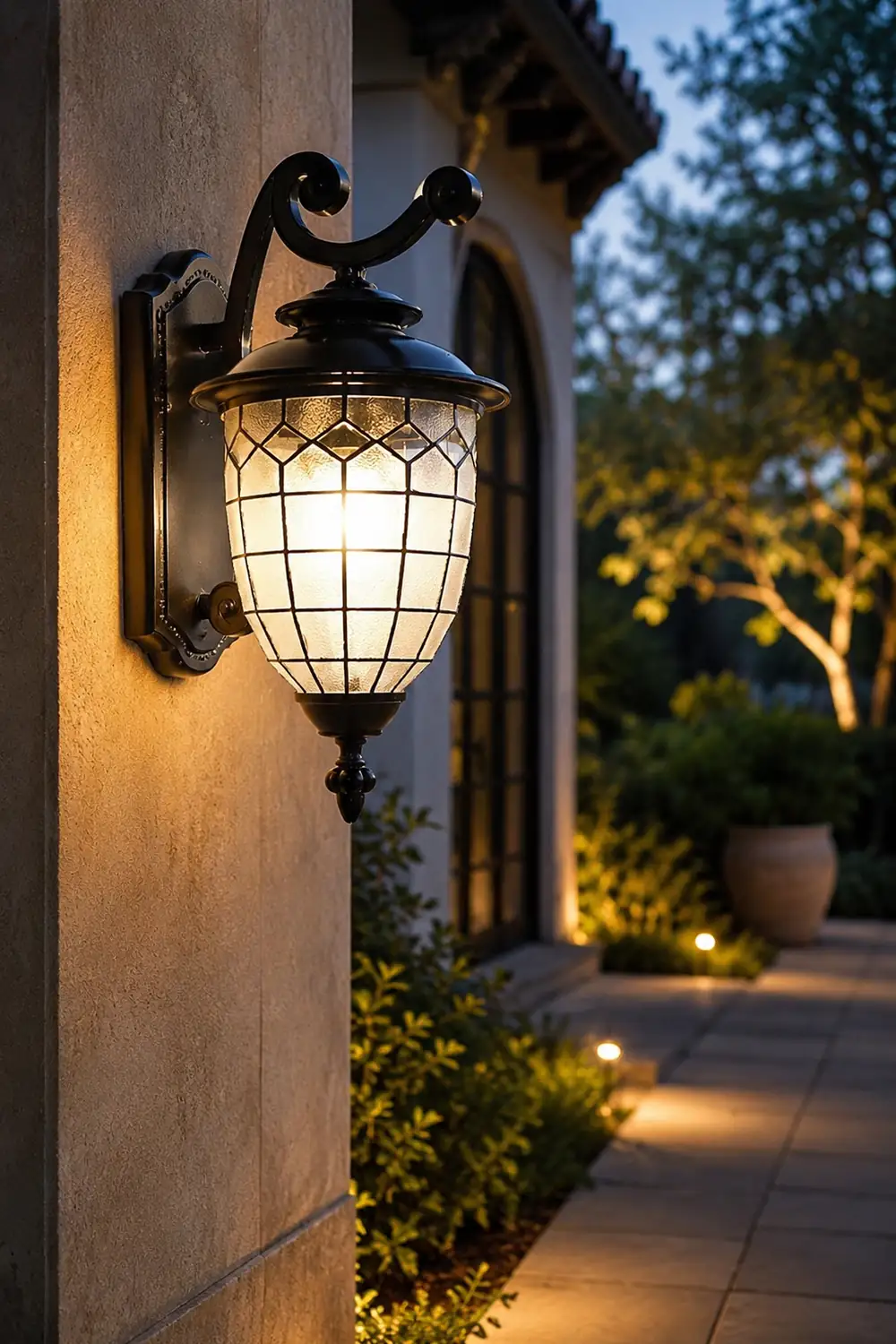 Waterproof Minimalist Elegant Vintage European Style Outdoor Wall Lights - Lumpaz