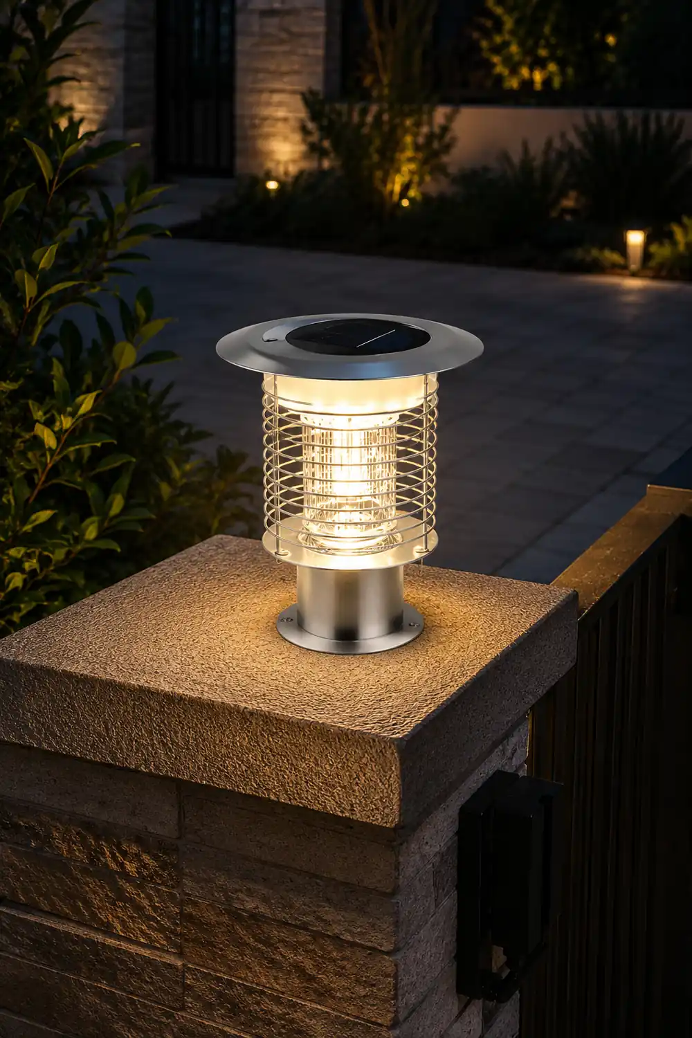 Waterproof USB Solar Bug Zapper Mosquito Killer Lamp Garden Lights复制 - Lumpaz