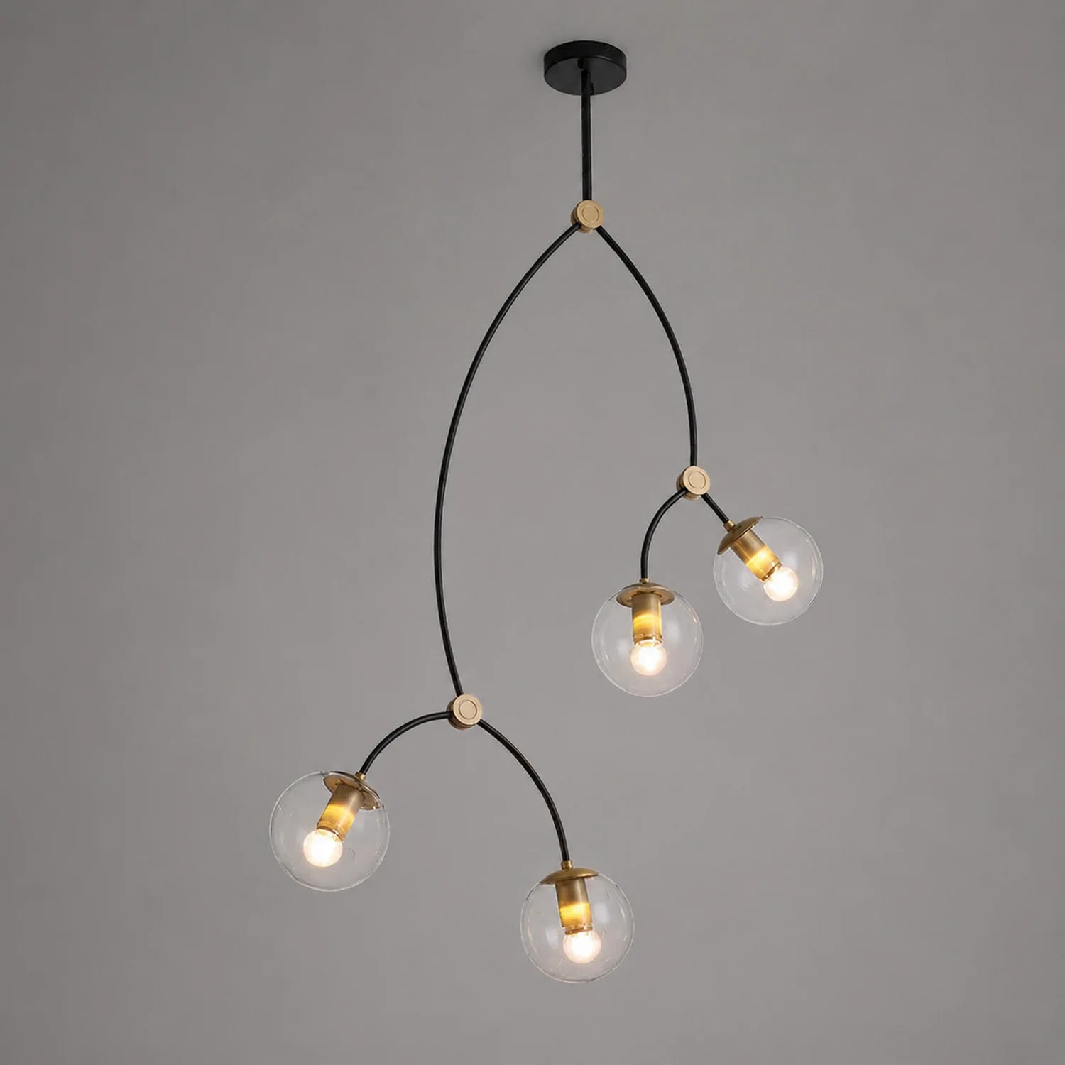 Valentina Minimalist Elegant Unique Branch Chandeliers, Living Room - Lumpaz