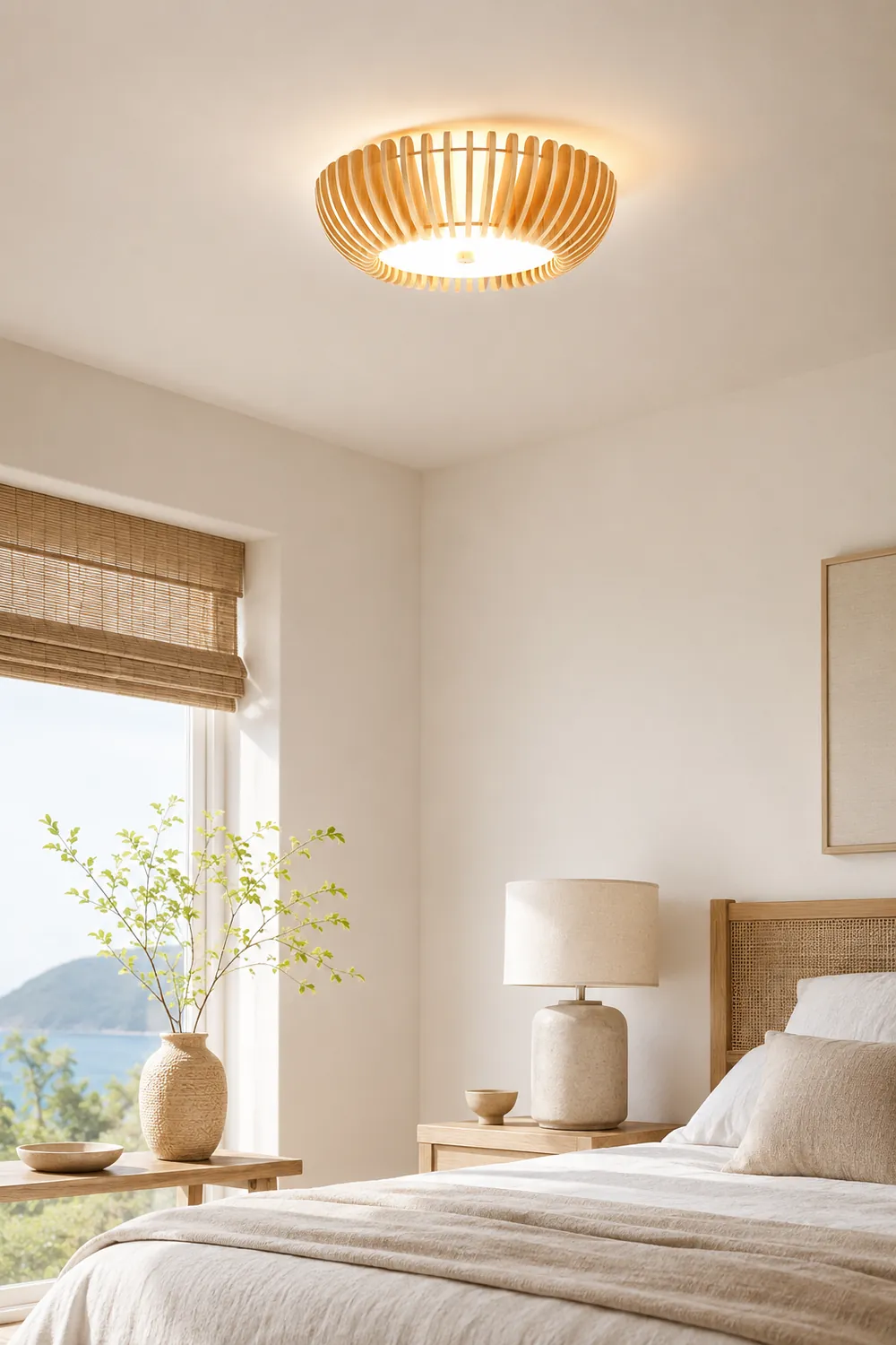 Ozawa Ceiling Light Round LED, Living room/Kitchen - Lumpaz