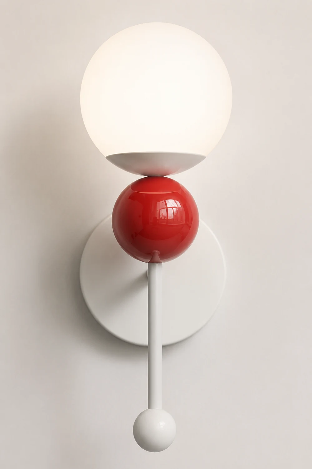 Hailie Modern LED Wall Lights/Ceiling Light Wood/Red Bedroom/Hallway/Living Room - Lumpaz