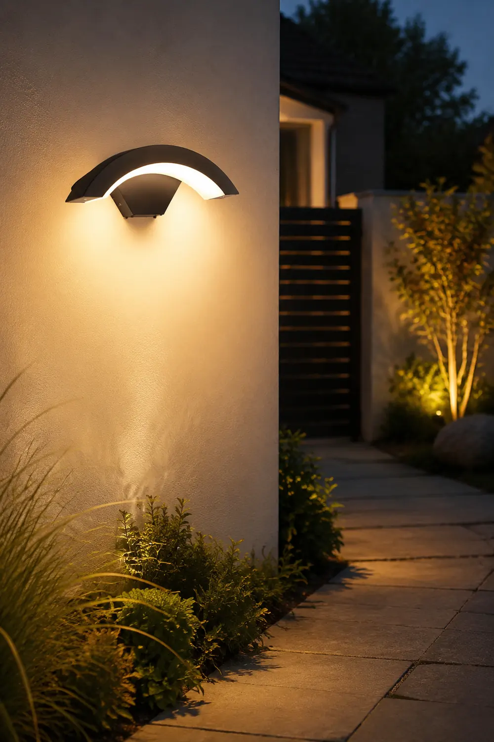 Limited Offer Curved Wall Sconce Outdoor Waterproof LED Wall Lamp - Lumpaz