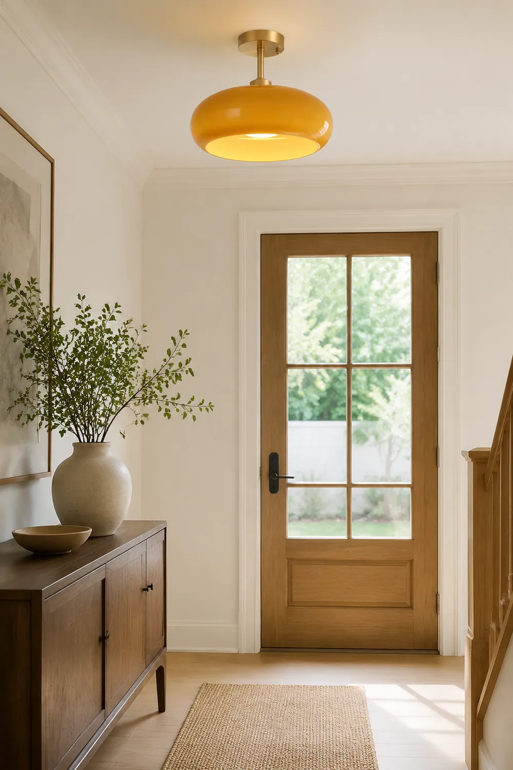 Hailie Modern Designer Round Flush Mount Ceiling Light - Lumpaz