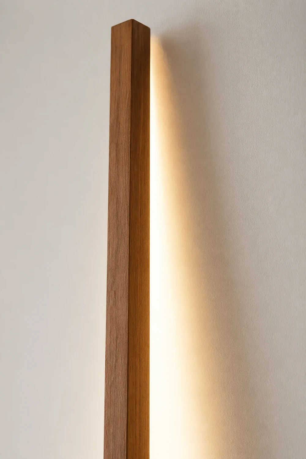 Ozawa Minimalist Linear Wooden 2 Color Floor Lamp - Lumpaz