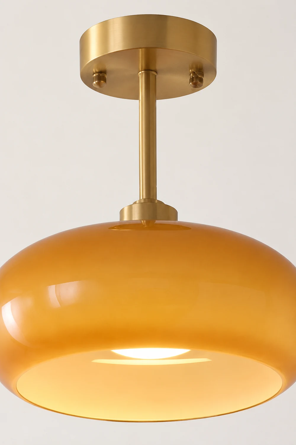 Hailie Modern Designer Round Flush Mount Ceiling Light - Lumpaz