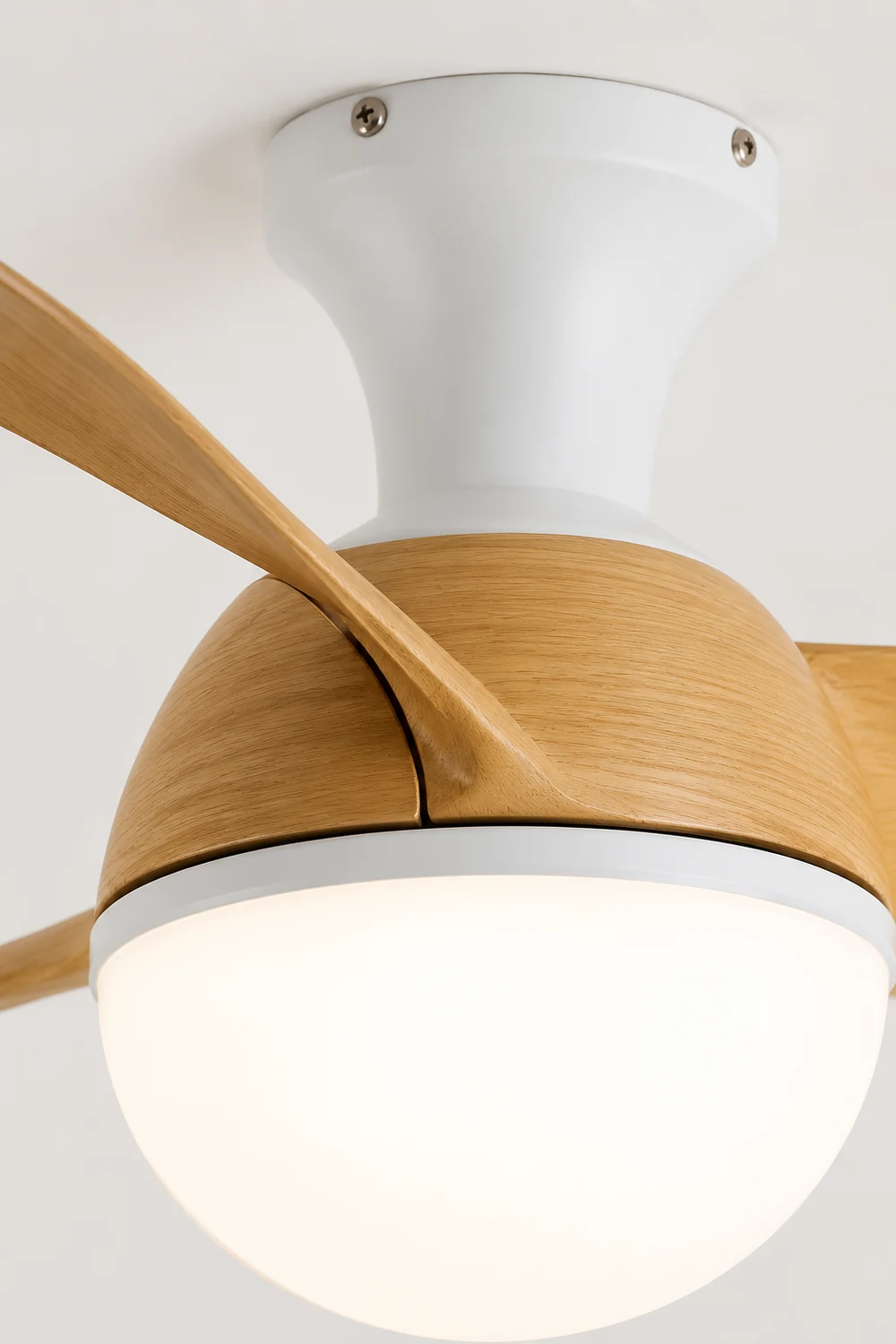 Morandi 3-Blade Basic Ceiling Fan with Light, 3 Color, 30'' - Lumpaz