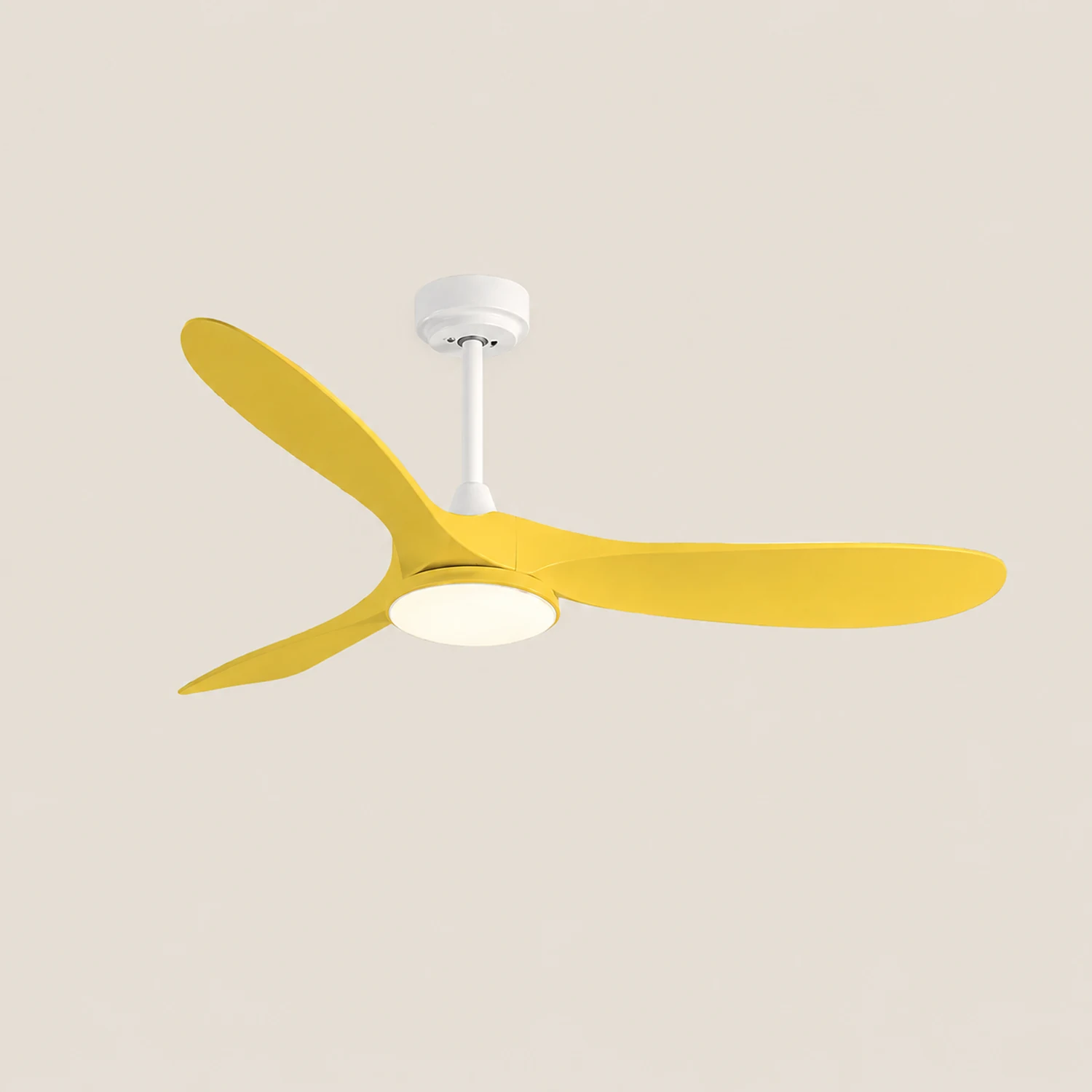 Garner 3-Blade Ceiling Fan with Light, 3 Color, DIA 52'' - Lumpaz