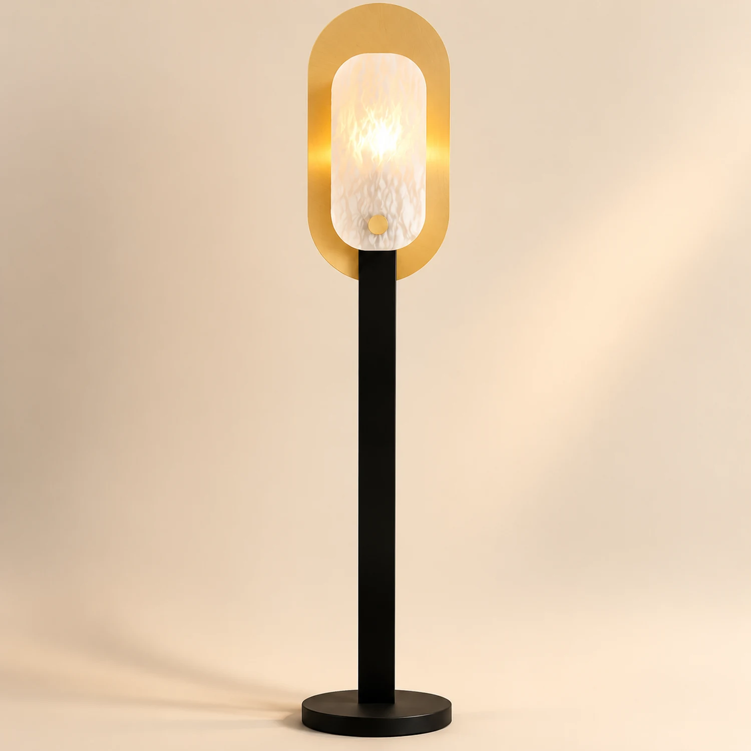 Cooley Nordic LED Floor Lamp, Metal&Marble - Lumpaz
