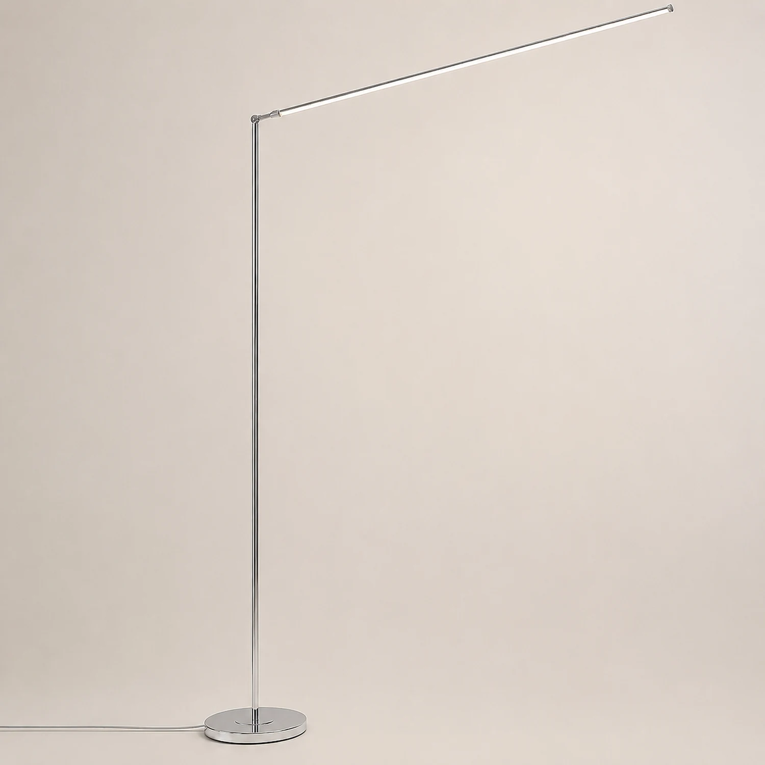 Modern Steamline Minimalist linear Floor Lamp, 2 Color - Lumpaz