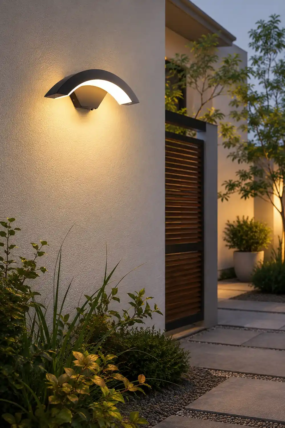 Limited Offer Curved Wall Sconce Outdoor Waterproof LED Wall Lamp - Lumpaz