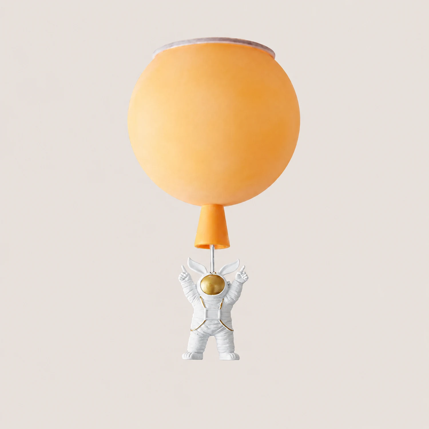 Fateh Astronaut Balloon Flush Mount Ceiling Light 8 Color Bedroom - Lumpaz