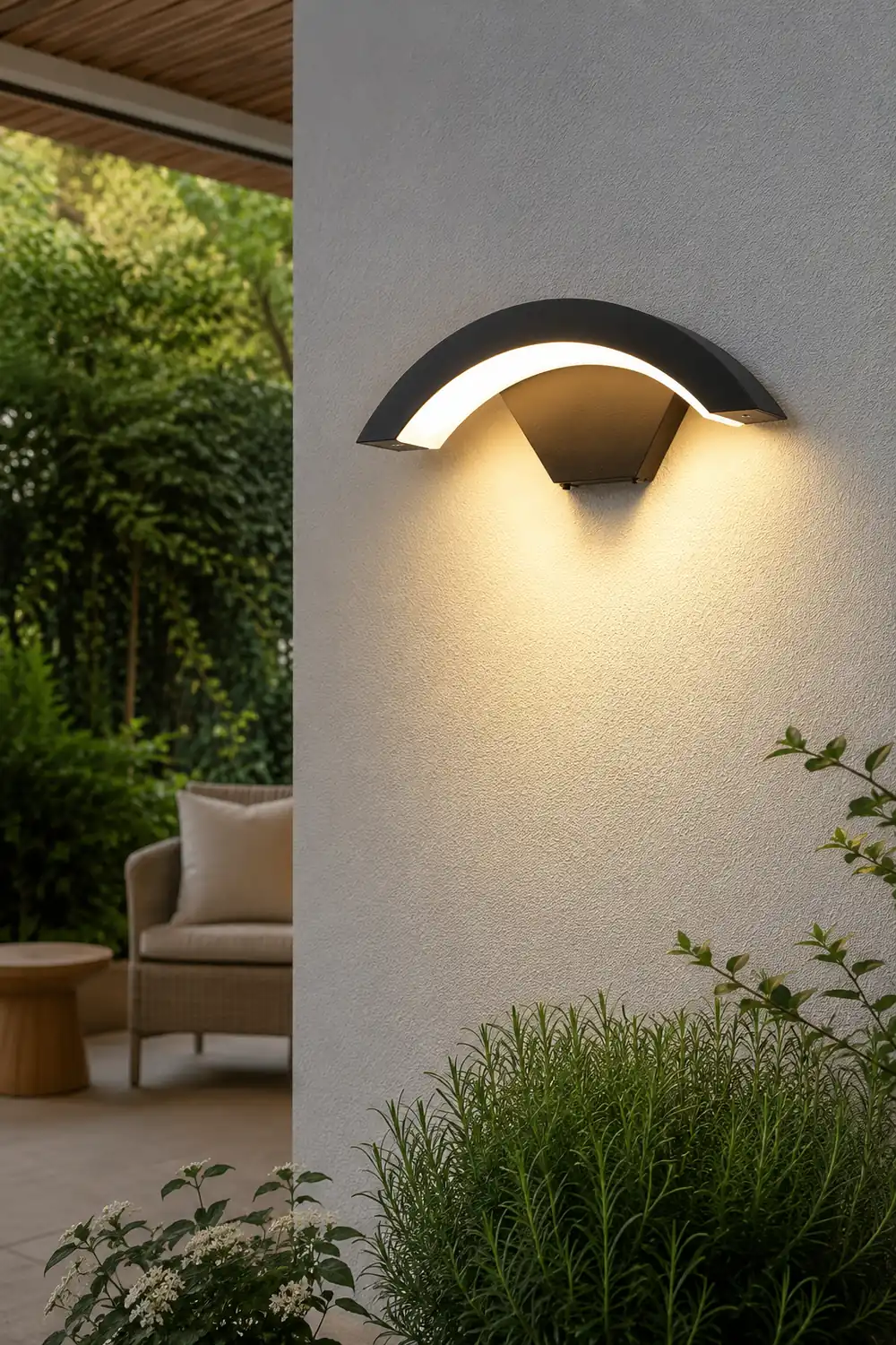 Limited Offer Curved Wall Sconce Outdoor Waterproof LED Wall Lamp - Lumpaz
