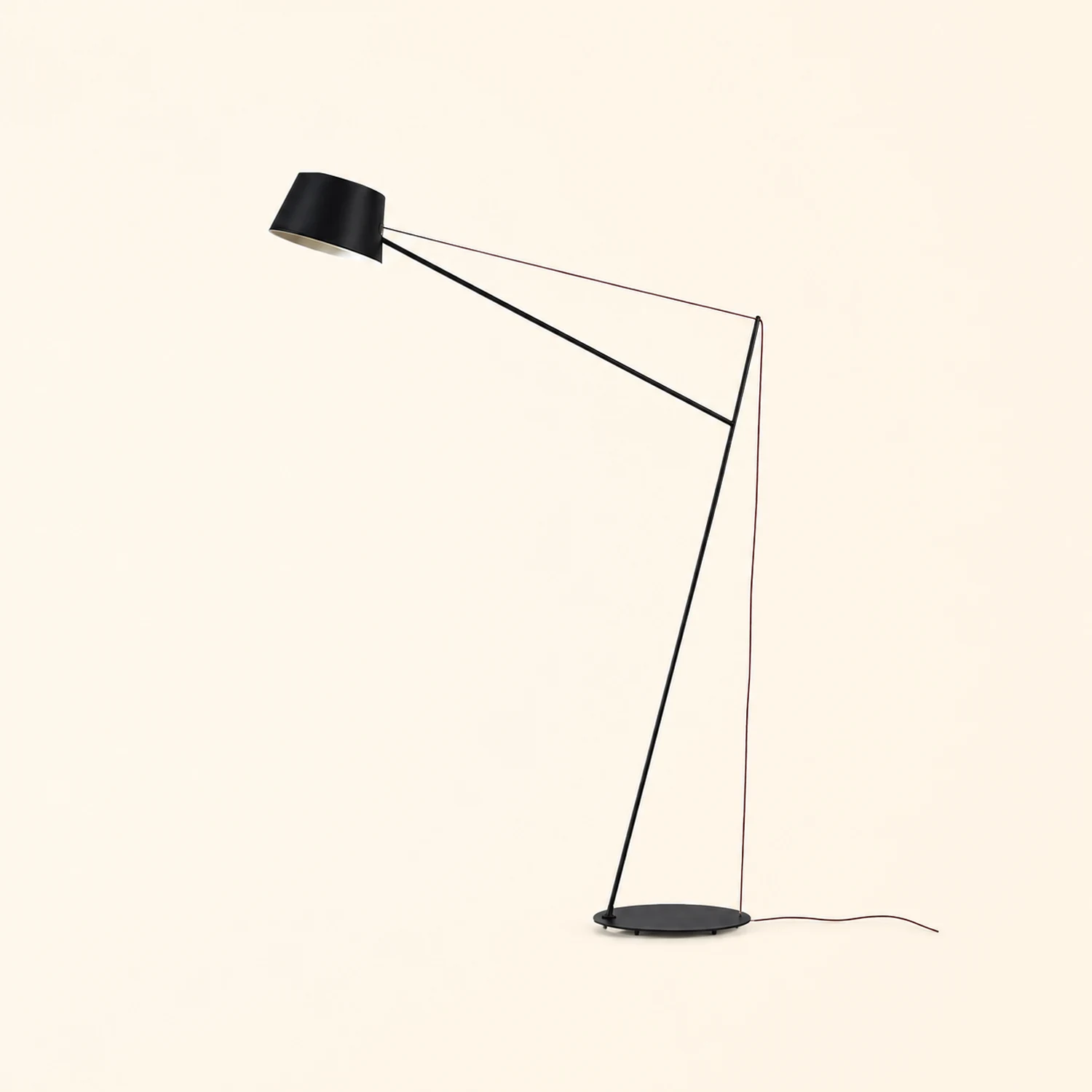Salgado Modern Arc Linear Metal Floor Lamp, Black复制 - Lumpaz