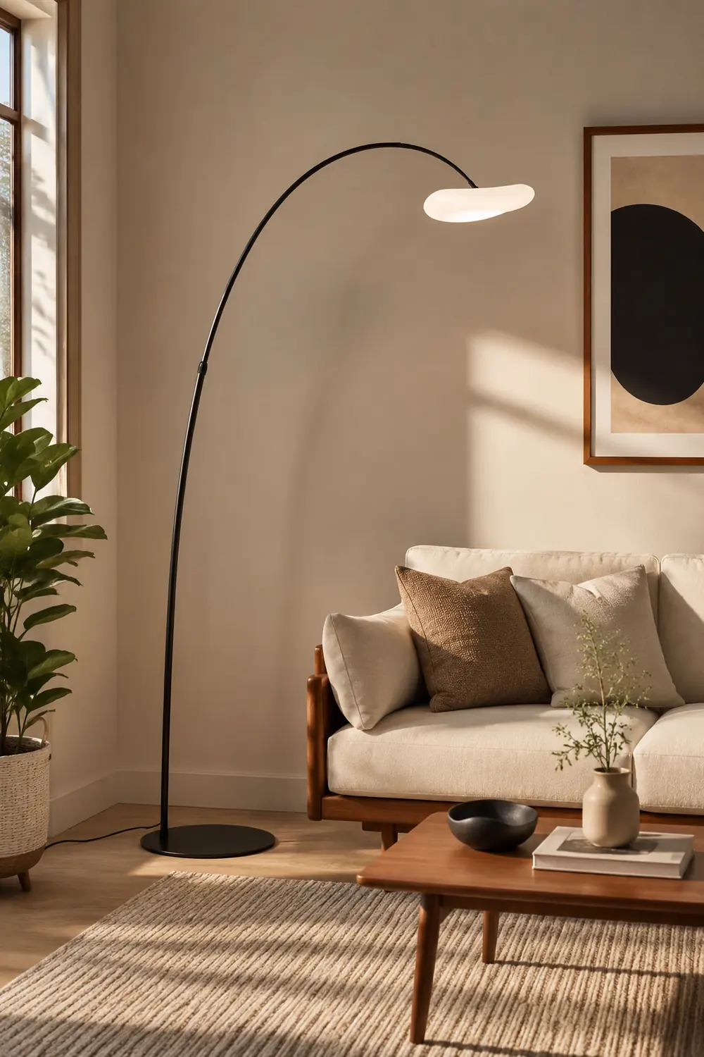 Minori Metal Floor Lamp Living Room/Bedroom Metal Living Room - Lumpaz