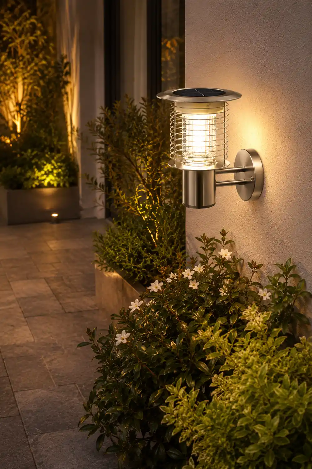 Waterproof USB Solar Bug Zapper Mosquito Killer Lamp Garden Lights - Lumpaz