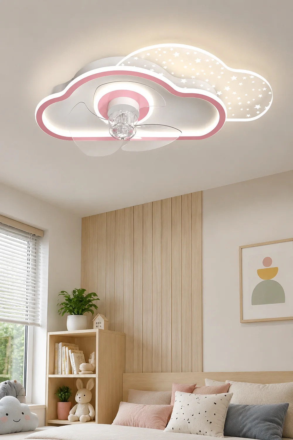 Minori Ceiling Fan with Light, 6 Style, 20"/21"/24" - Lumpaz