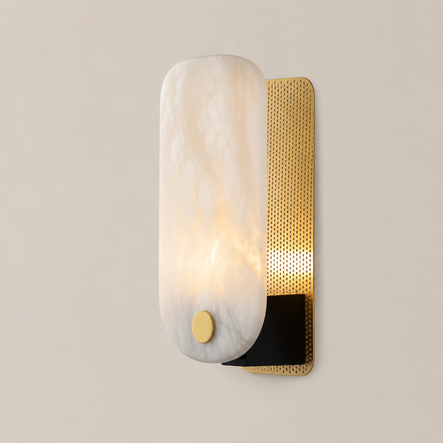 Cooley Nordic LED Floor Lamp, Metal&Marble - Lumpaz