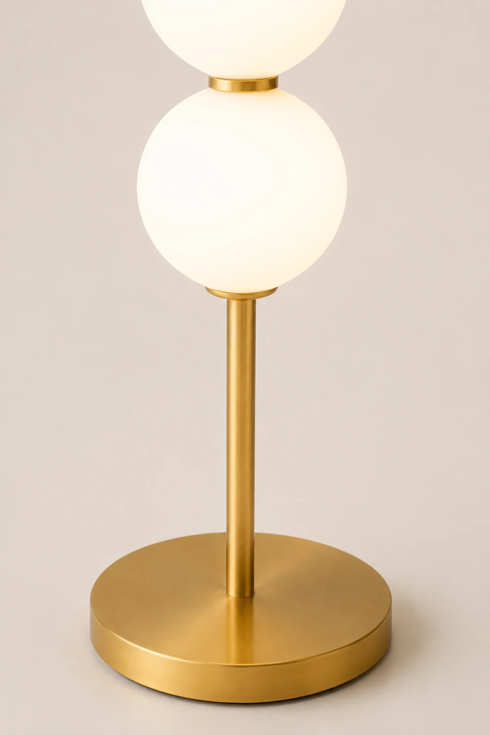 Valentina Modern Candy Acrylic/etal Floor Lamp, Brass - Lumpaz