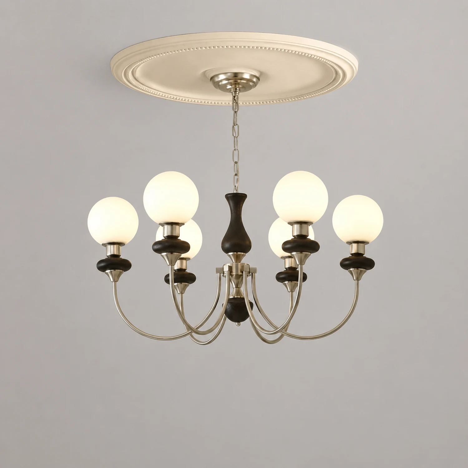 Silva Modern Luxury Decorative LED Chandelier Gold Metal Living Room - Lumpaz