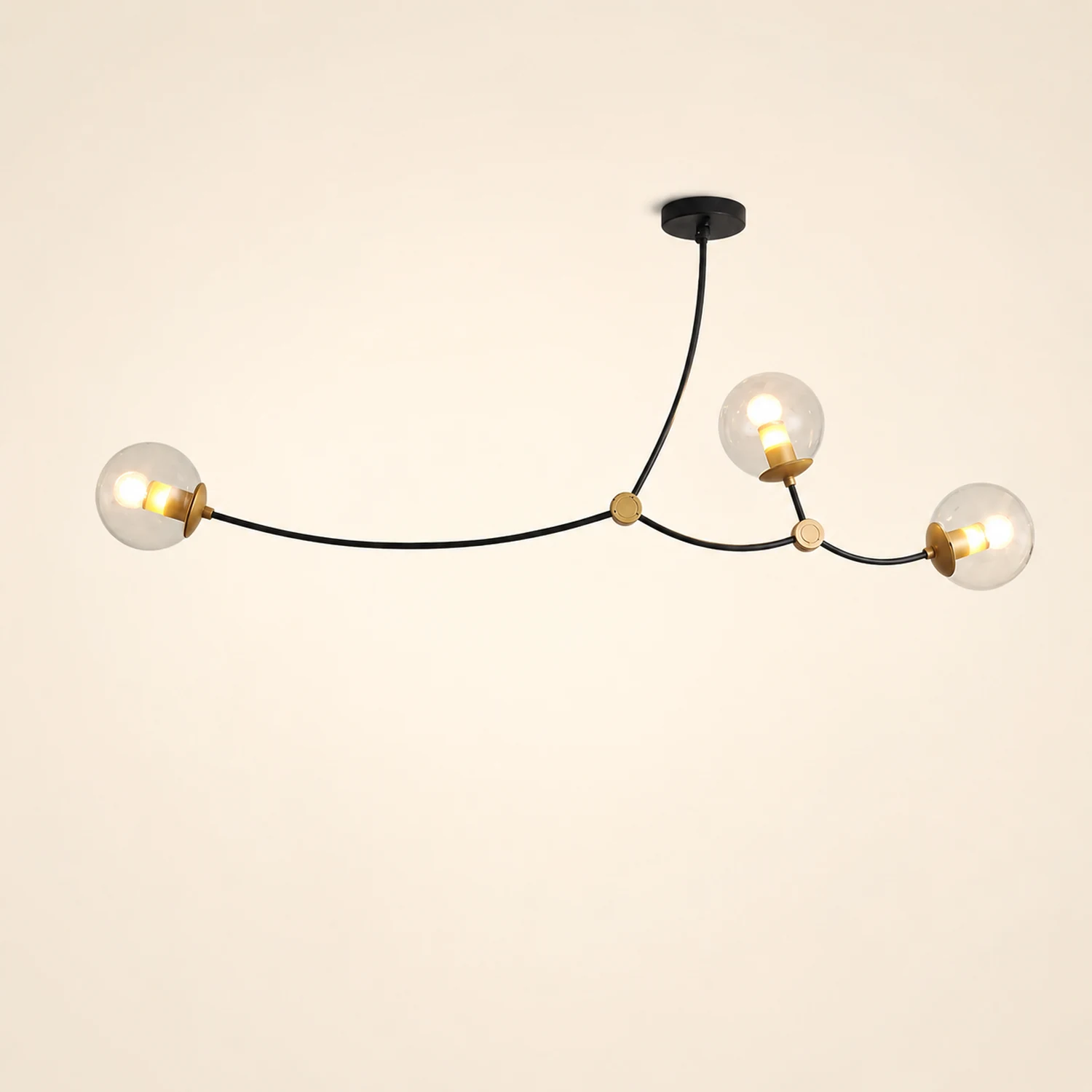 Valentina Minimalist Elegant Unique Branch Chandeliers, Living Room - Lumpaz