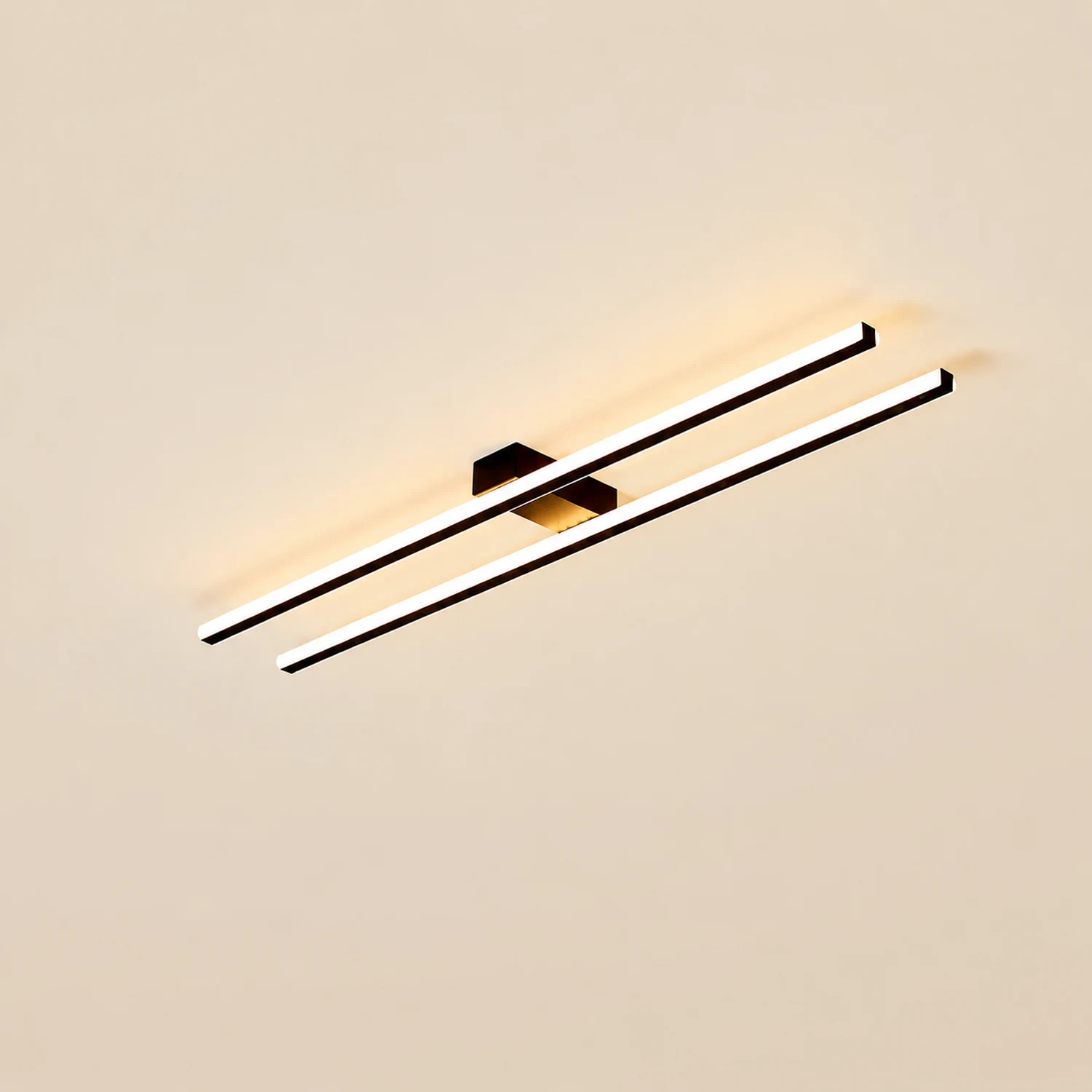 Edge Modern Minimalist LED Flush Mount Ceiling Light Bedroom - Lumpaz