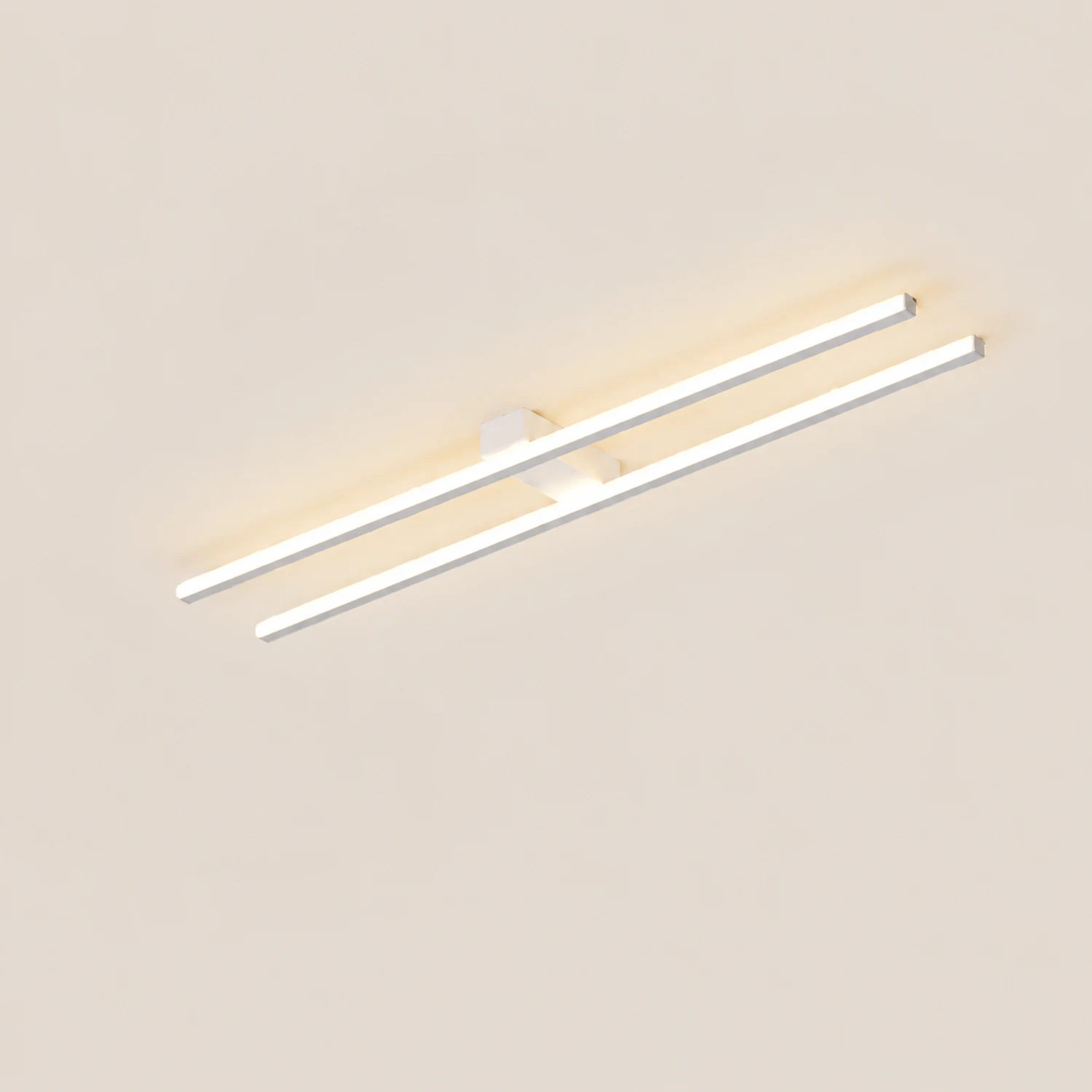 Edge Modern Minimalist LED Flush Mount Ceiling Light Bedroom - Lumpaz