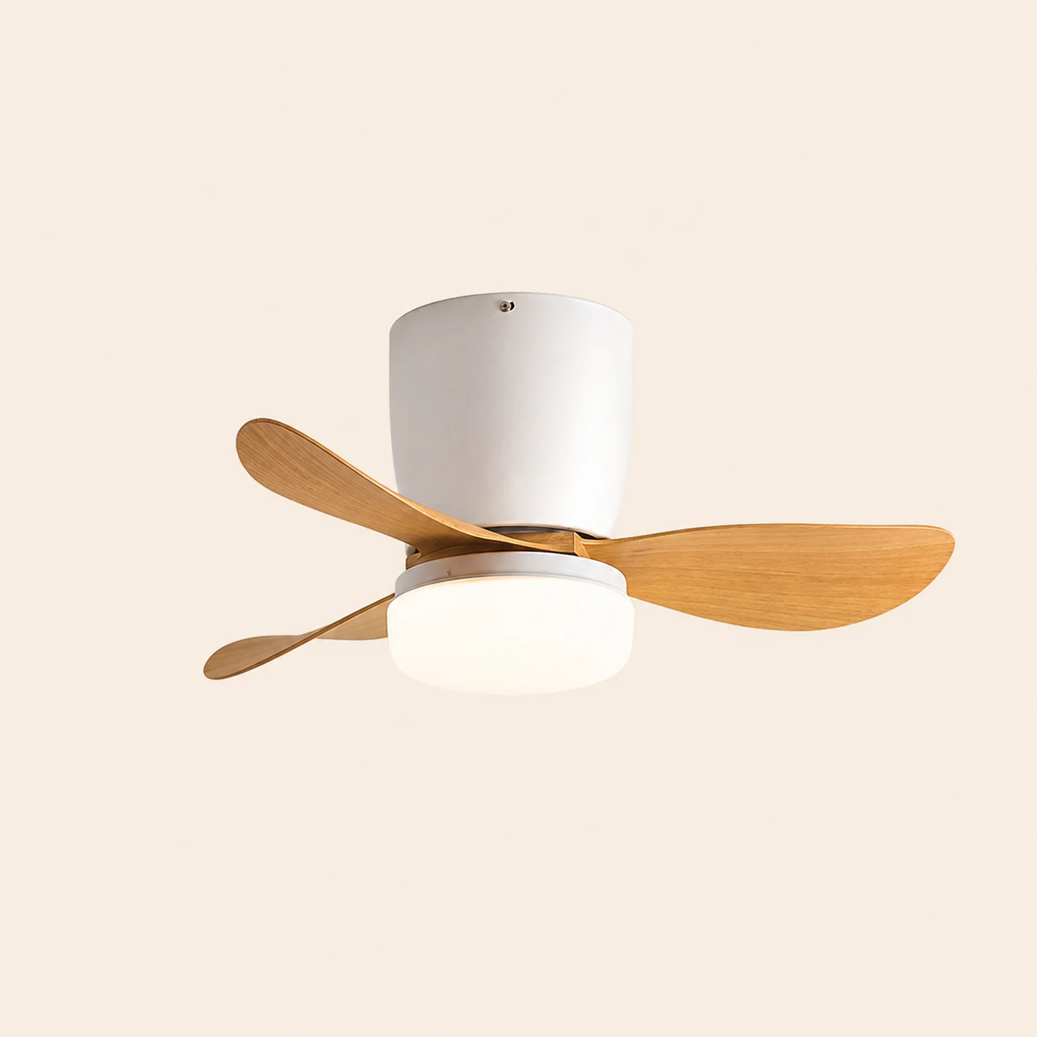 Walters 3-Blade Ceiling Fan with Light, 3 Color, DIA 23.62'' - Lumpaz