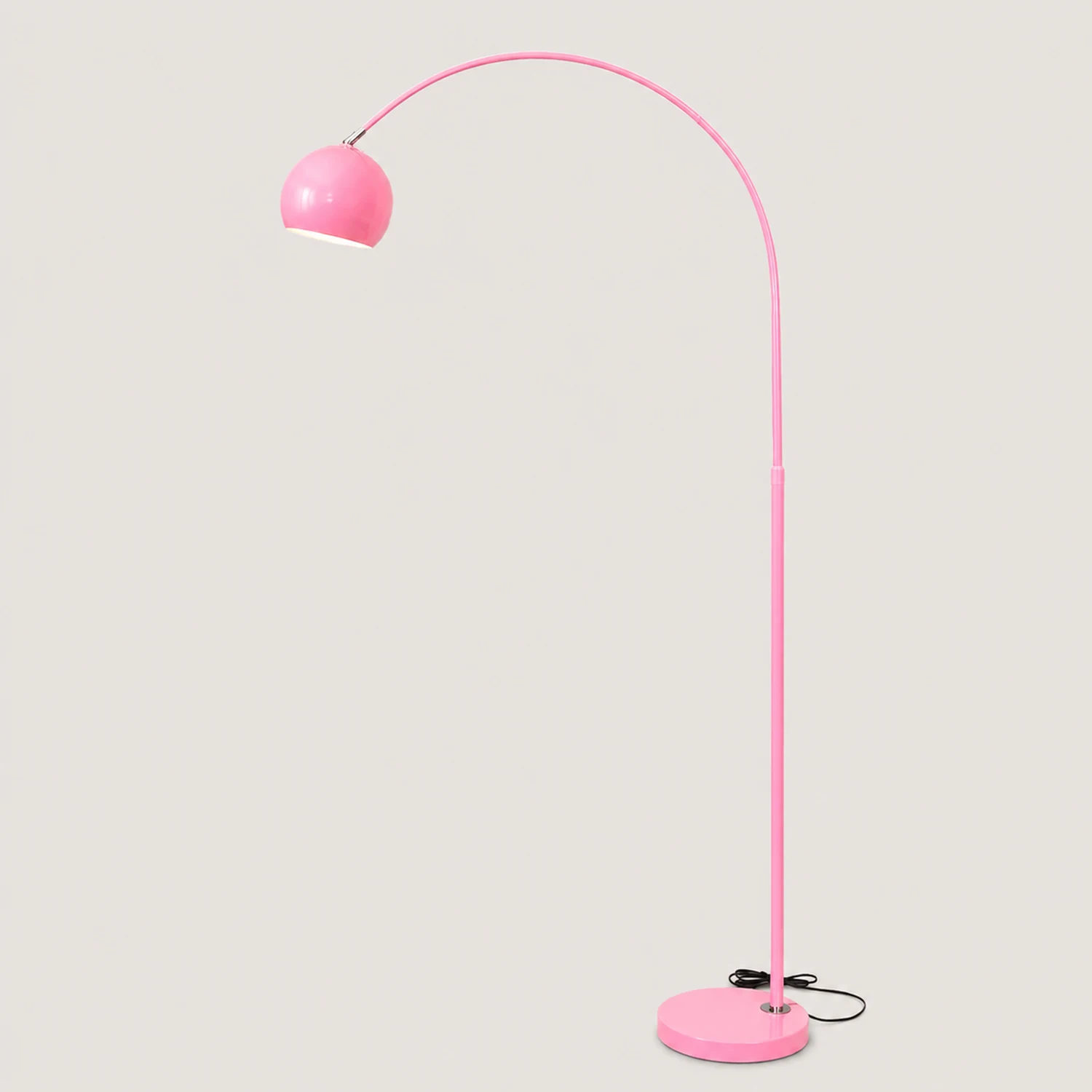 Macaron Modern Fishing 1 Light Arc Floor Lamp Metal - Lumpaz