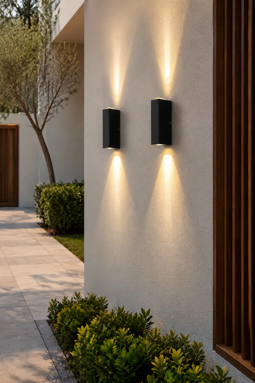Waterproof Up Down Lighting Spotlight Outdoor Wall Lights - Lumpaz