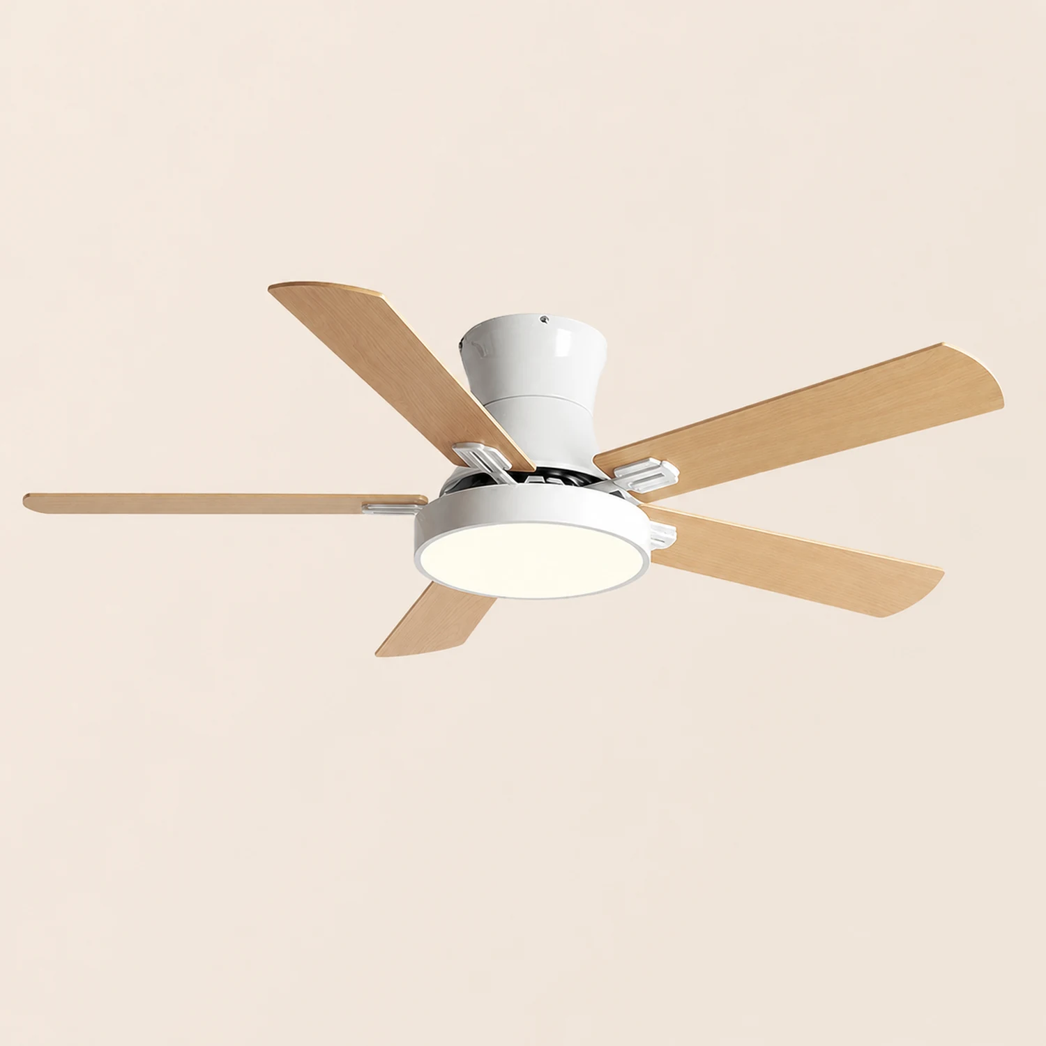 Walters 5-Blade Ceiling Fan with Light, 3 Color, DIA42.1''/51.9'' - Lumpaz