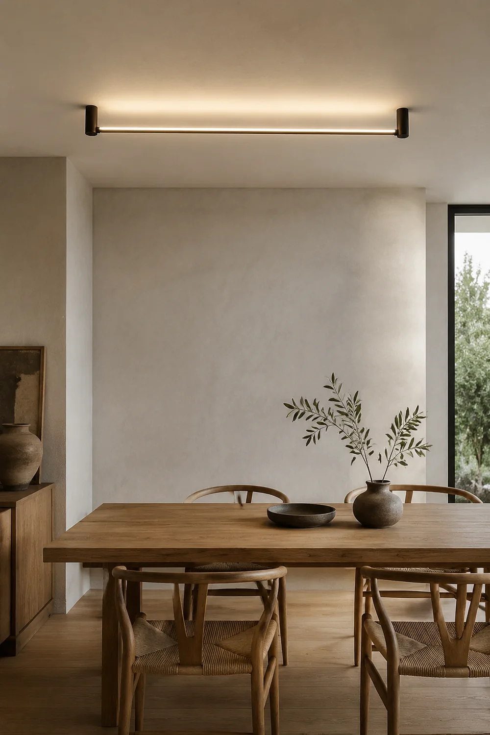 Edge Minimalist Flush Mount Ceiling LighMetal/Acrylic Hallway - Lumpaz
