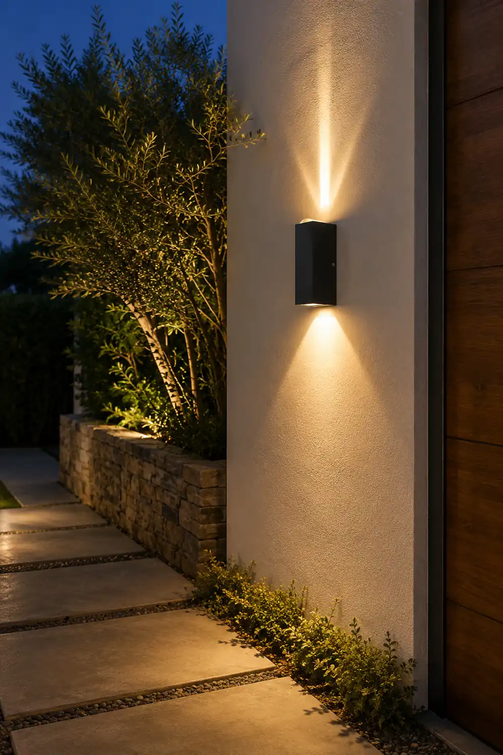 Waterproof Up Down Lighting Spotlight Outdoor Wall Lights - Lumpaz