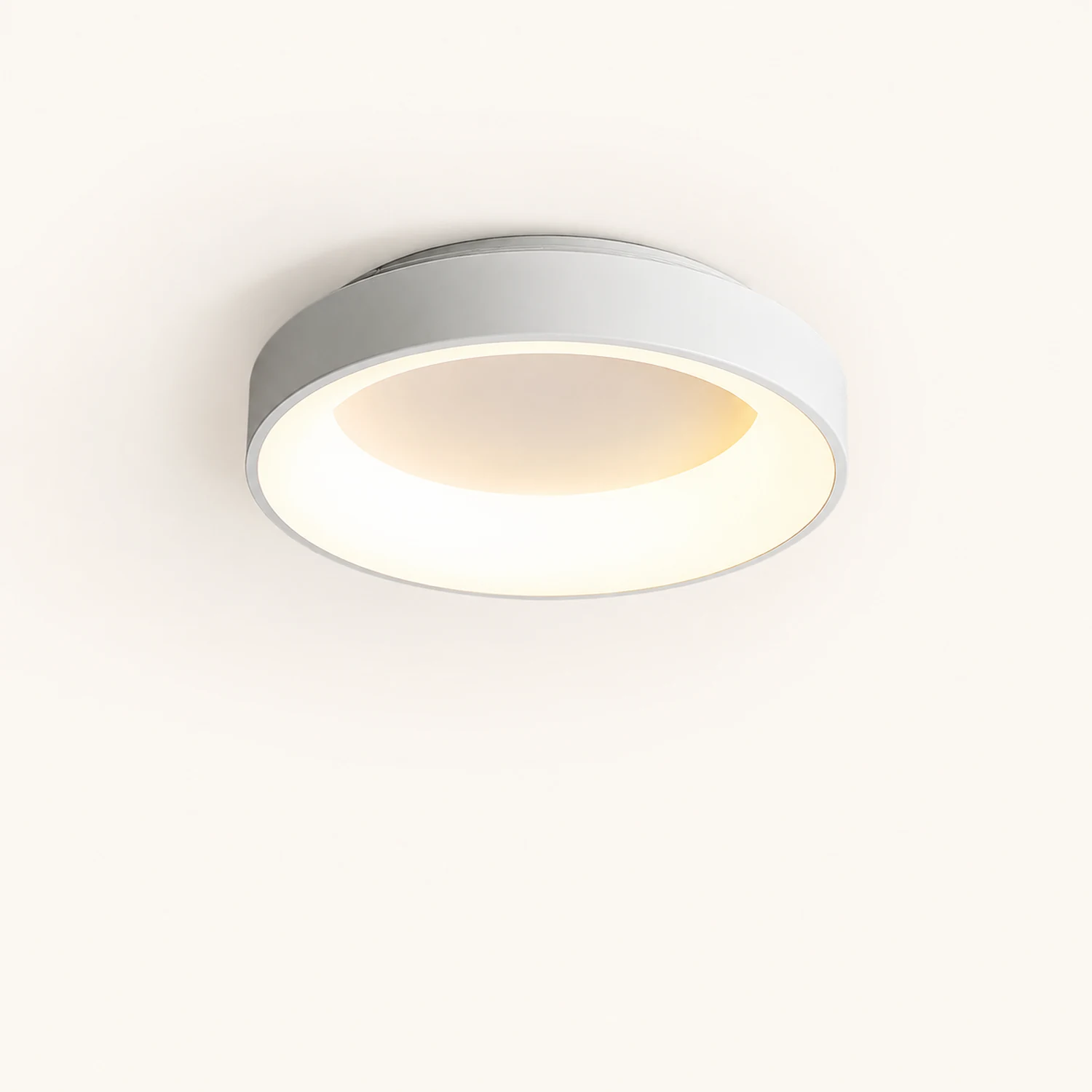 Quinn Modern Flush Mount Ceiling Light, LED, Bedroom/Dining Room - Lumpaz