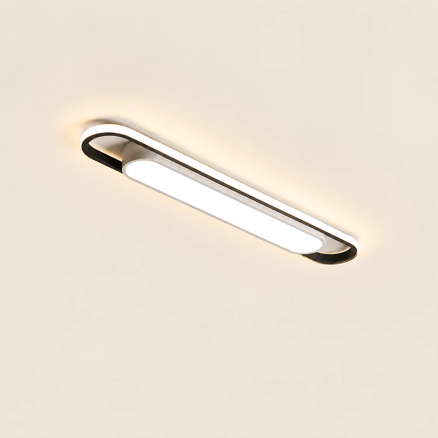 Quinn Modern Dou-Layer Flush Mount LED Ceiling Light - Lumpaz
