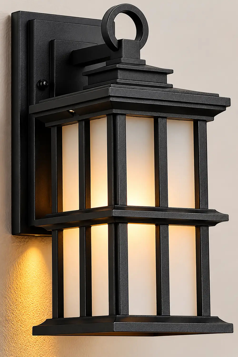 Outdoor Waterproof Aluminum Black European Style Exterior Wall Lights - Lumpaz