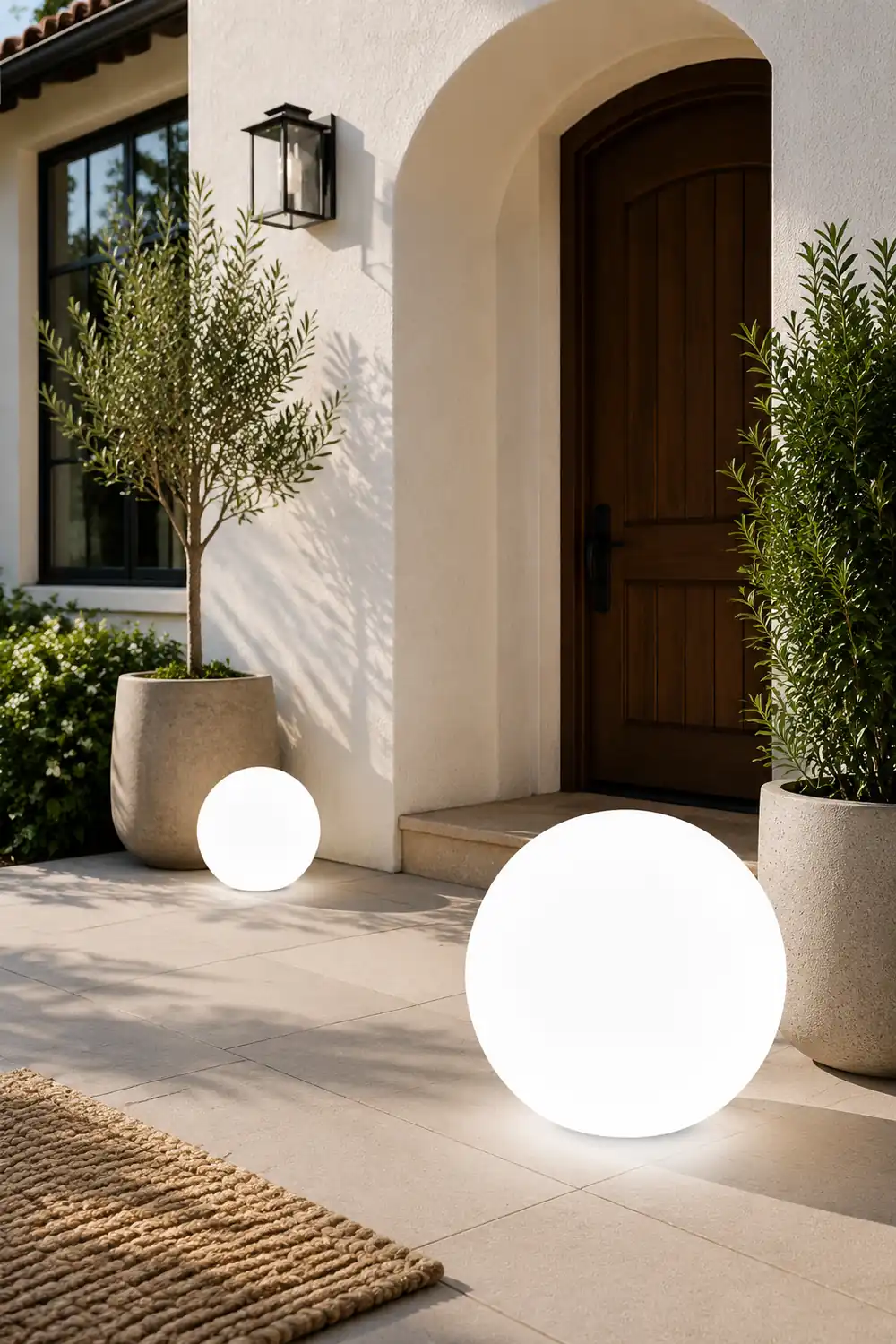 Elif Outdoor Unique Waterproof RGB Floor Lamp 16 Colors - Lumpaz