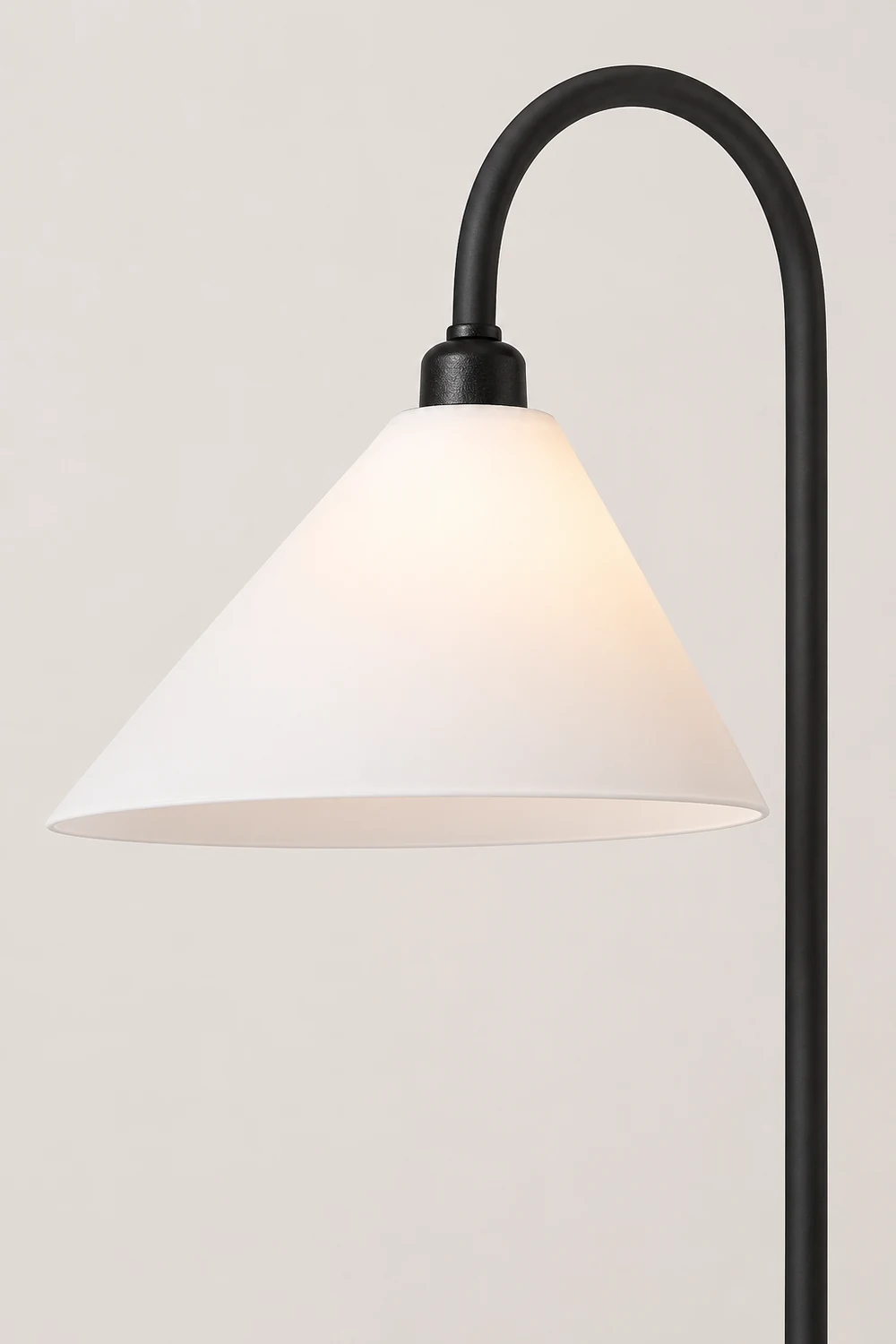 Salgado Postmodern Metal Curved Floor Lamp - Lumpaz