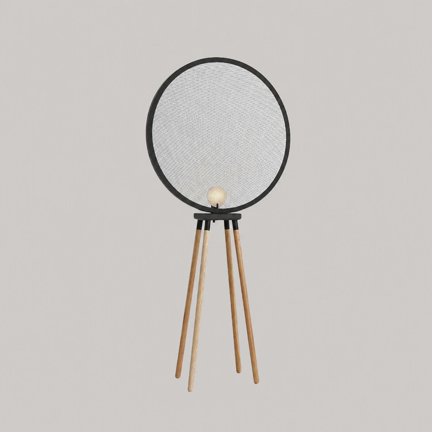 Cooley Modern Design Minimalistic Floor Lamp, Metal & Wood - Lumpaz