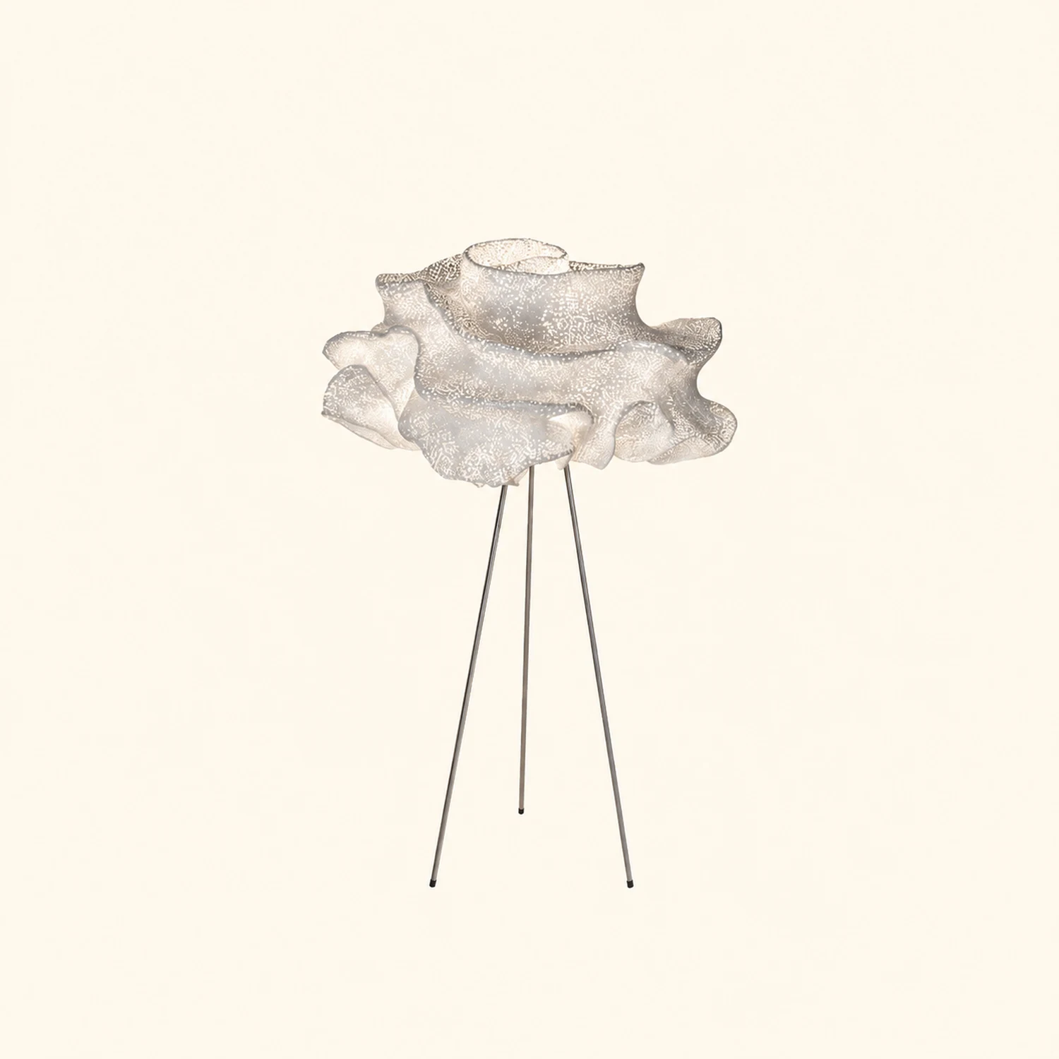 Renée Artistic Cloud Floor Lamp, White, Living Room/Bedroom - Lumpaz