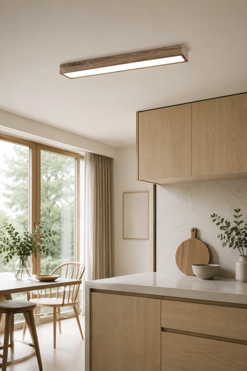 Ozawa Rectangular Designer Flush Mount Ceiling Light - Lumpaz